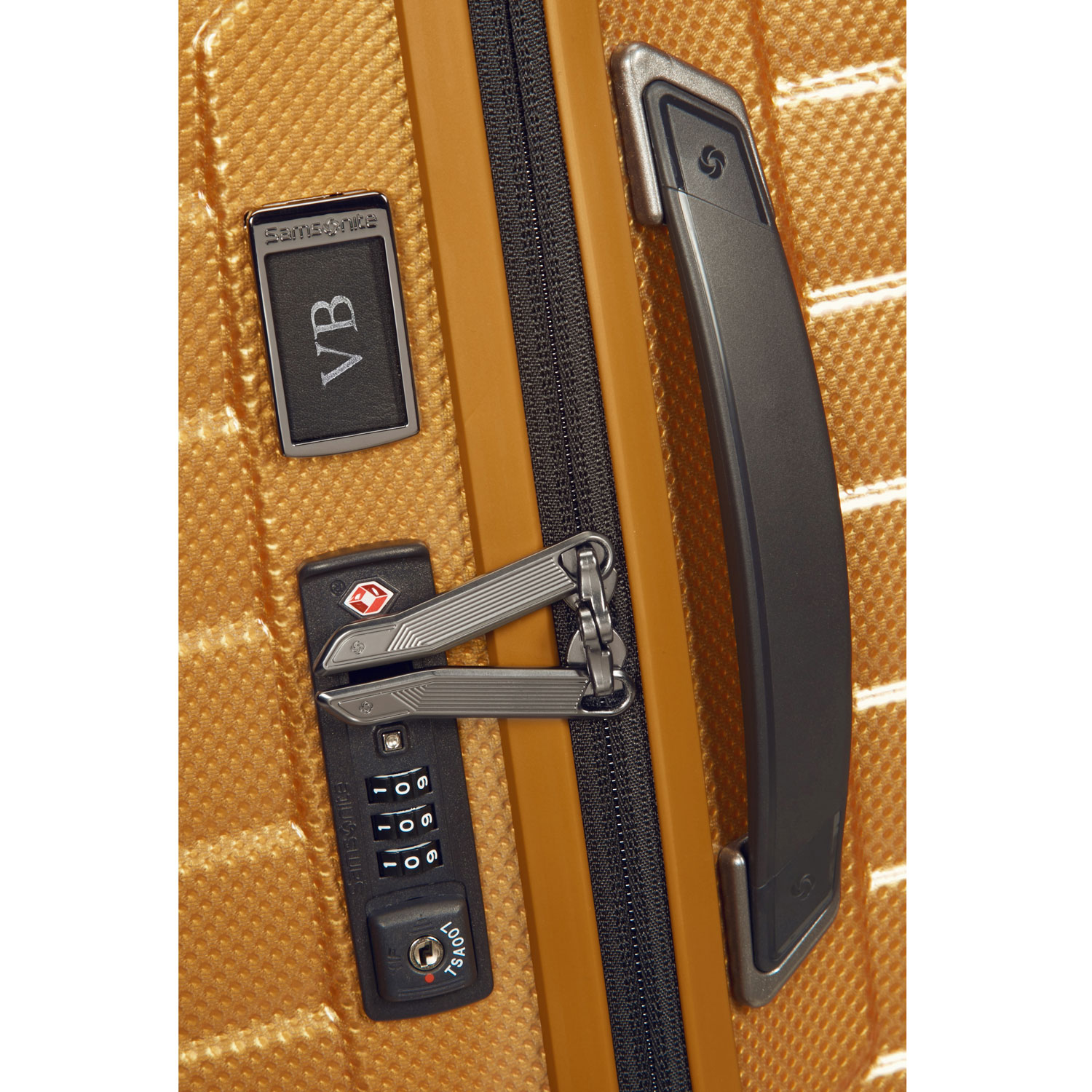 Samsonite Trolley mit 4 Rollen 86cm Proxis honey Gold Abbildung 9