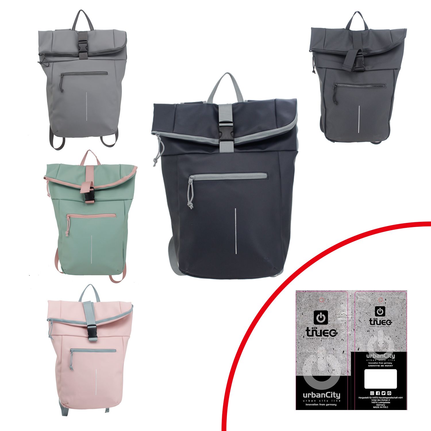 TheTrueC Freitzeitrucksack True C Collection gemischt Abbildung 2