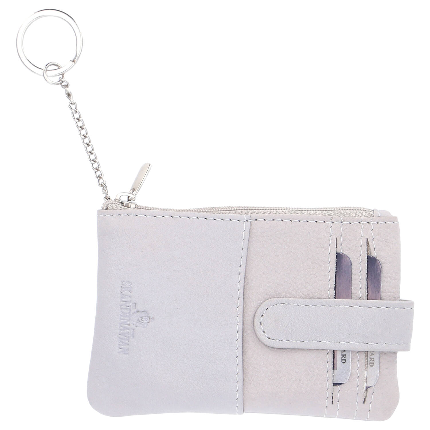 The Skandinavian Brand Cradit Card Holder Nappa - Light grau Abbildung 1