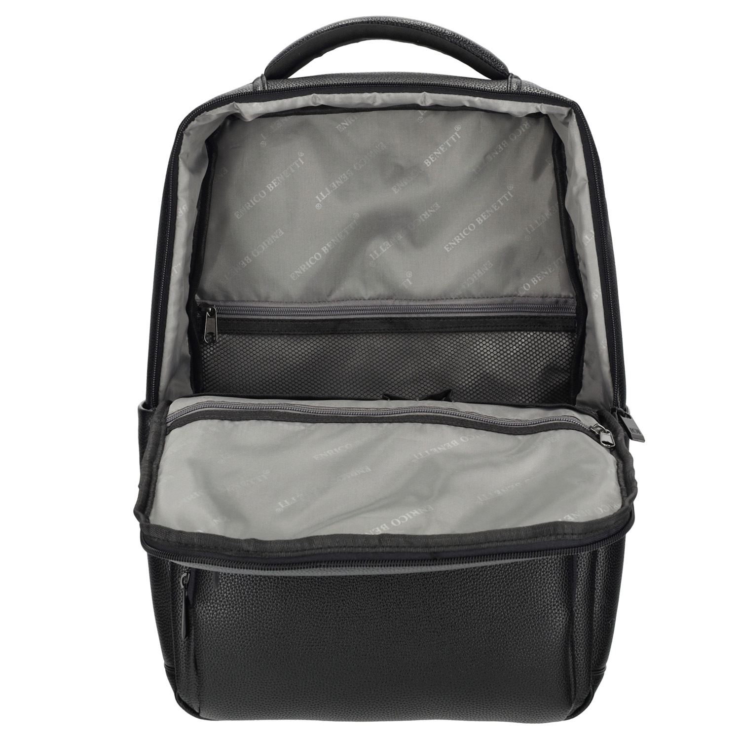 Enrico Benetti Rucksack 17 inch Siena schwarz Abbildung 4