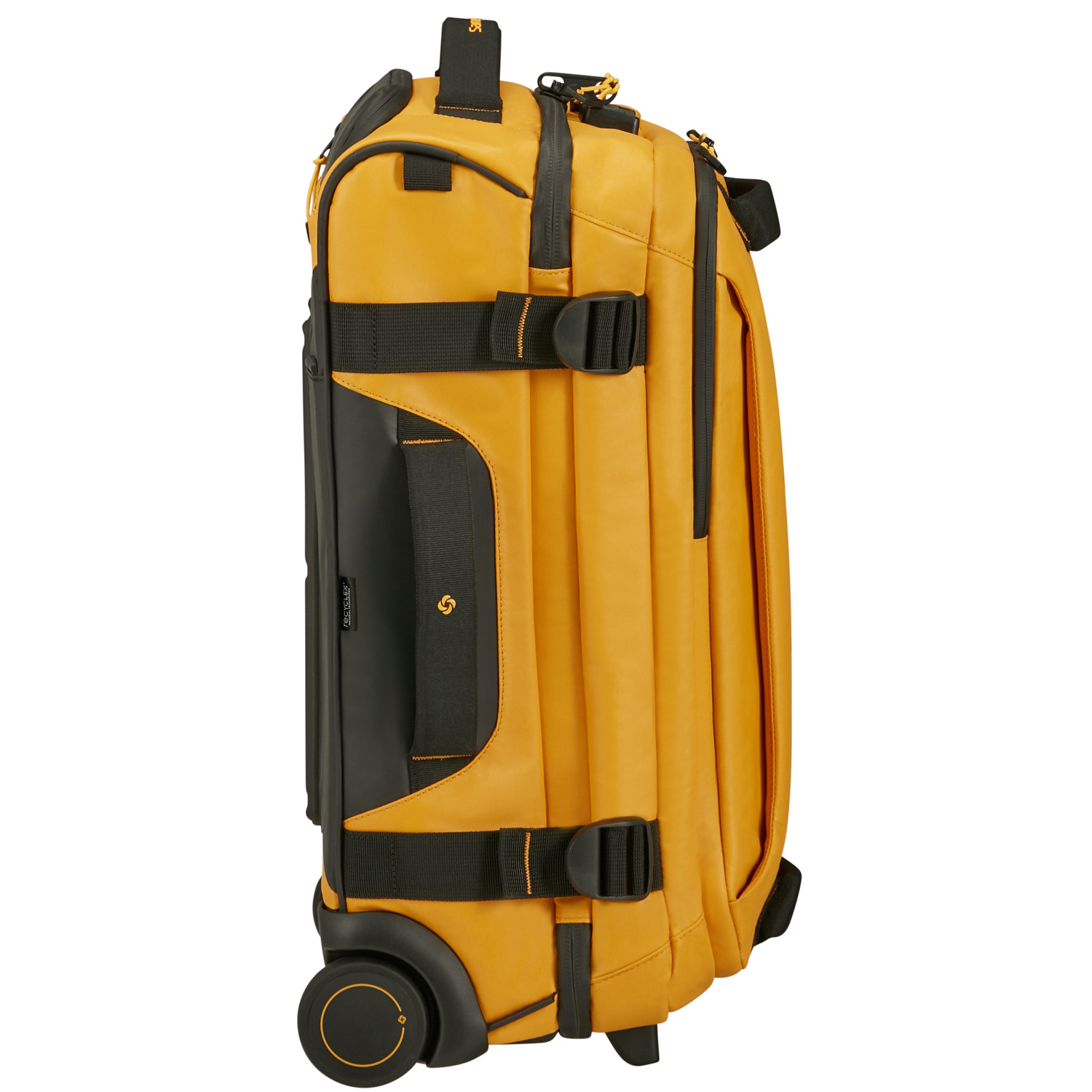 Samsonite Reisetasche mit Rollen&Doppelrahmen 55cm Ecodiver yellow