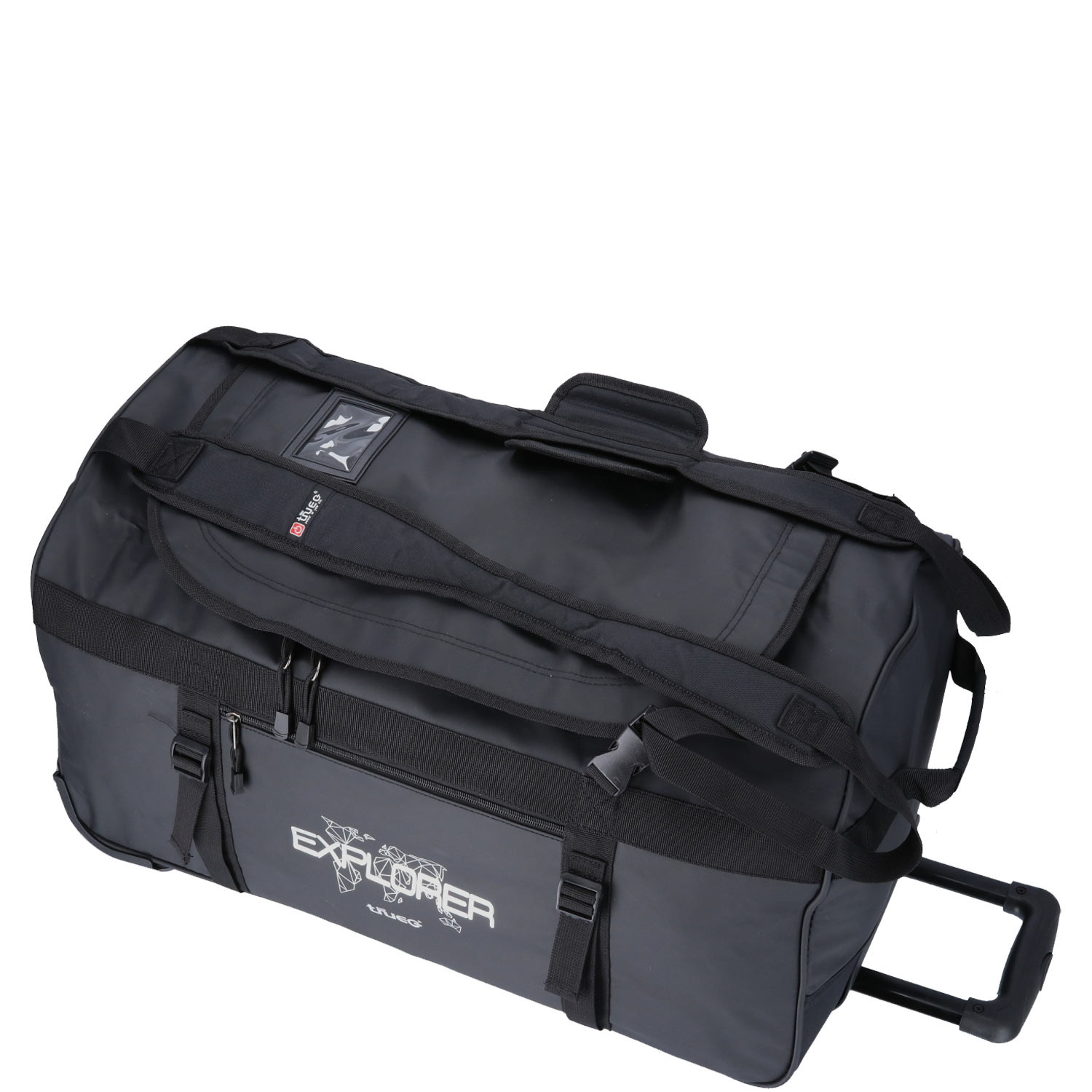 TheTrueC Trolly Bag With Wheels 66cm Explore Explorer schwarz