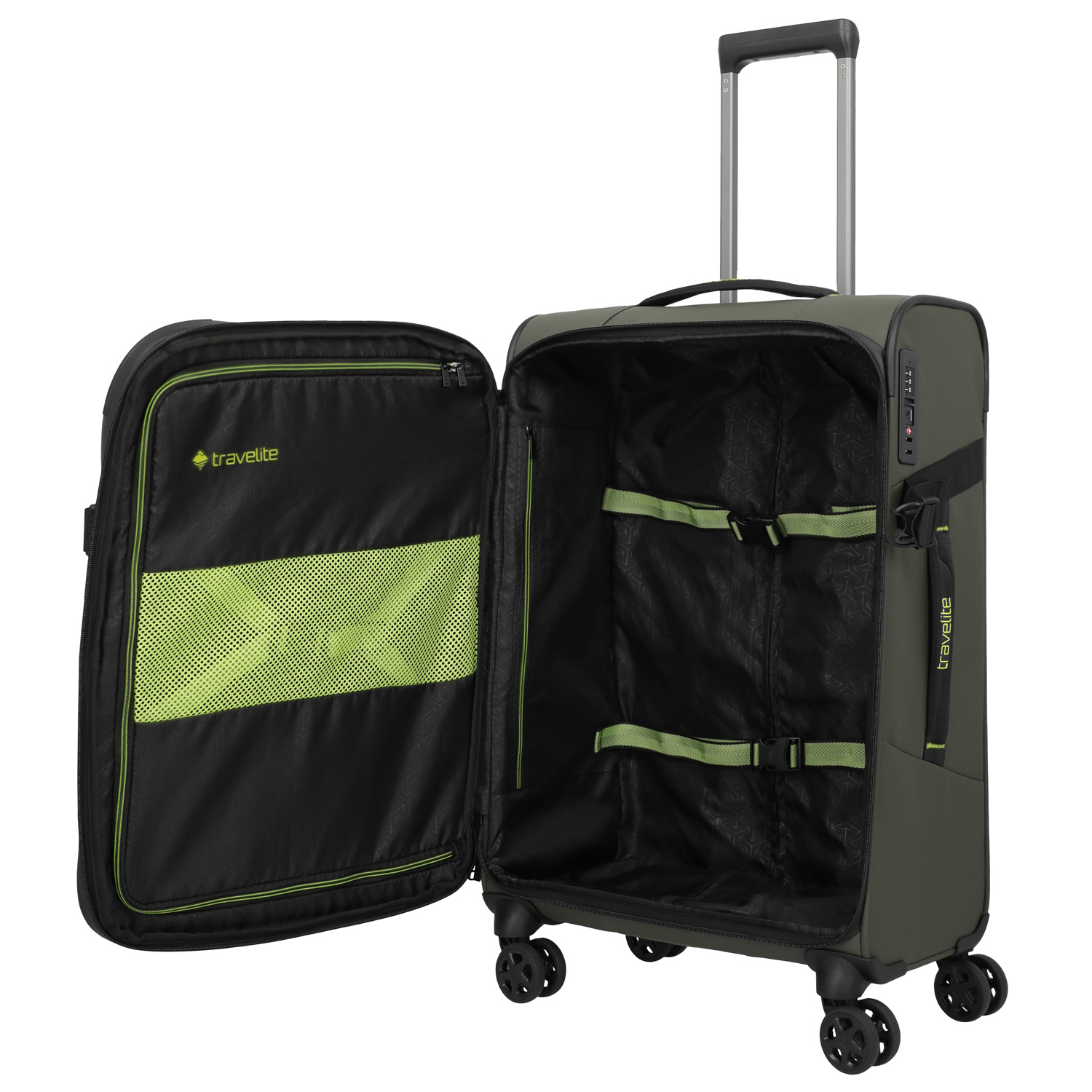 Travelite 4-Rad Trolley M Briize khaki Abbildung 6