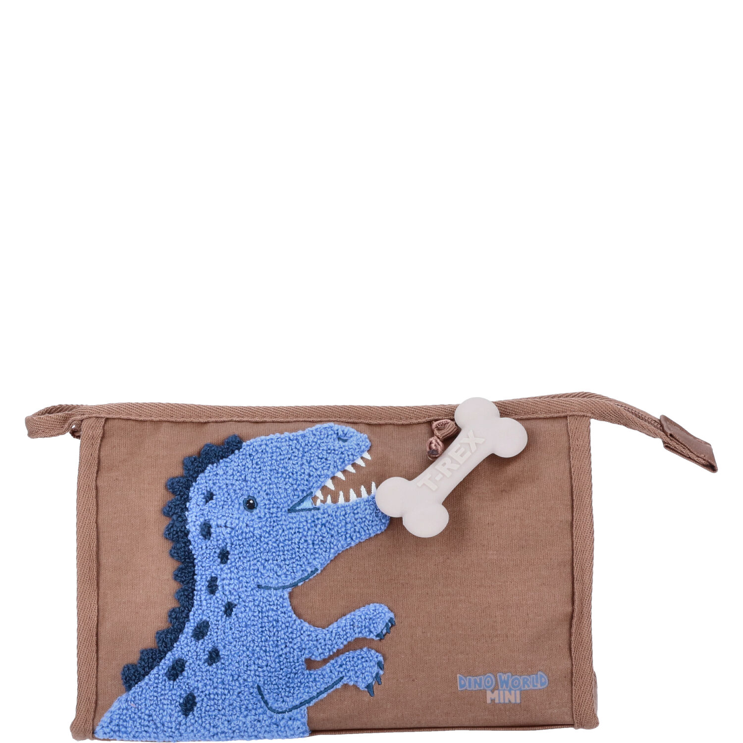 Depesche Kinder Waschtasche Dino World braun