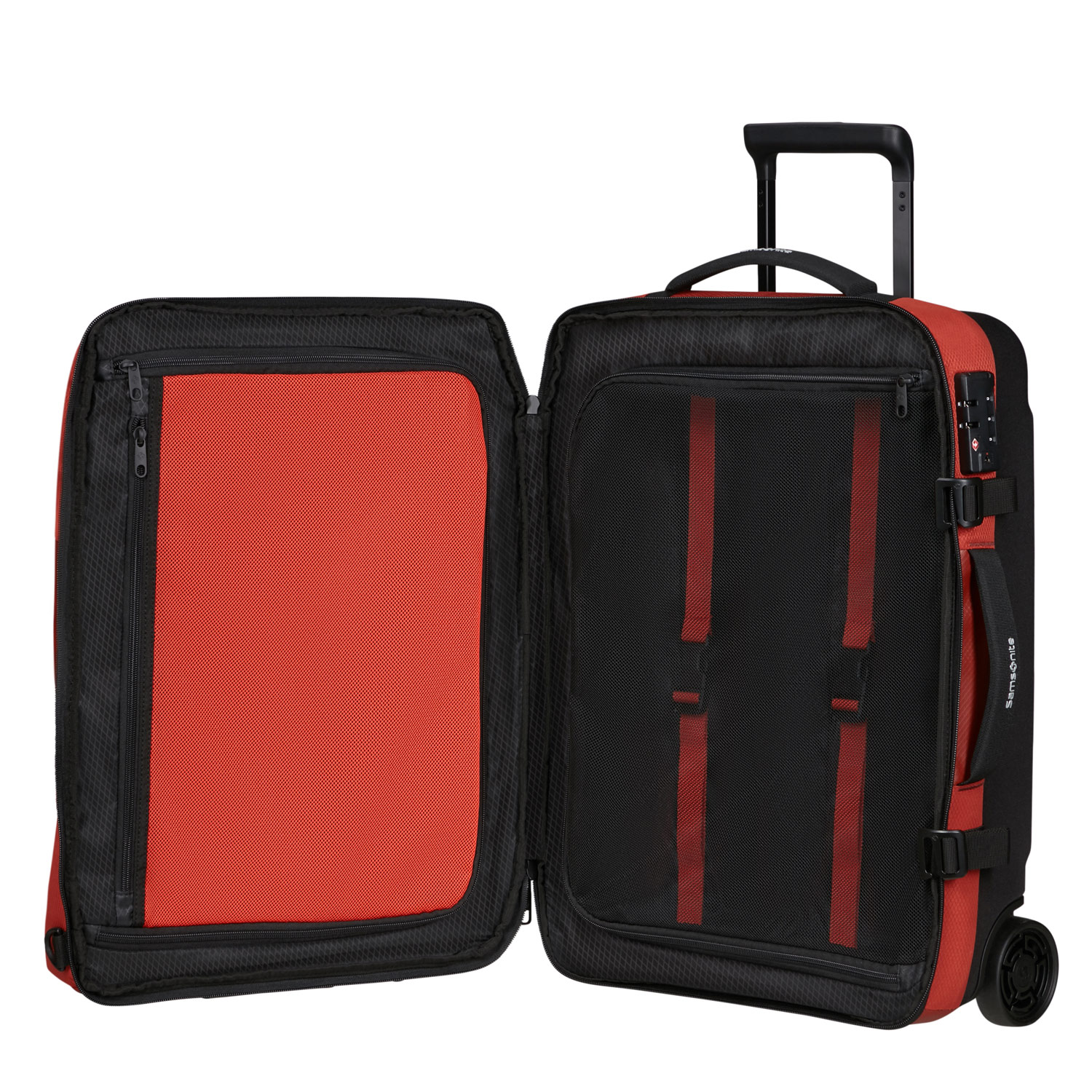 Samsonite Reisetasche mit Rollen 55/20 Rucksack Armox rust Abbildung 5