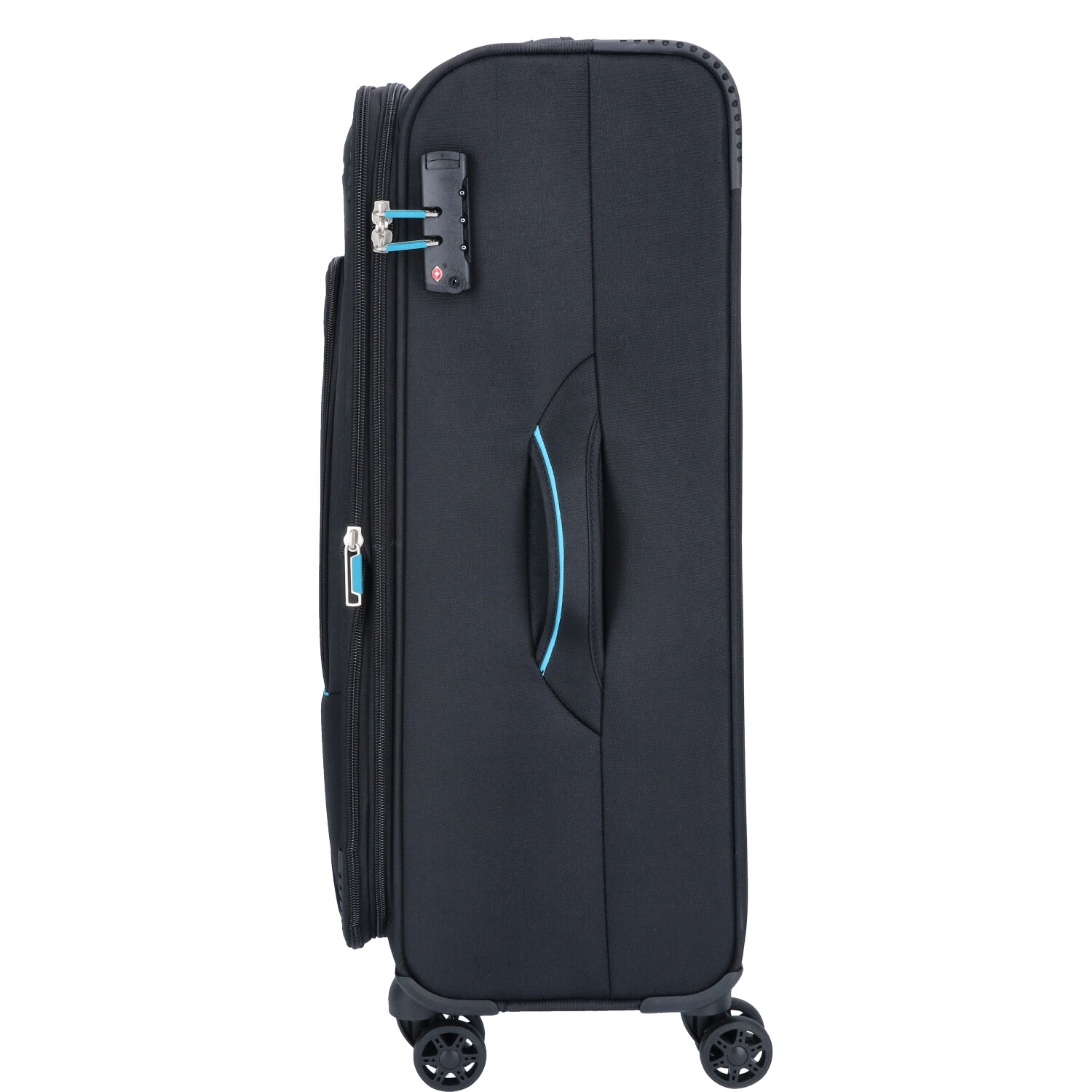 TheTrueC 4-Rad Trolley 69cm  Black-Blue Palma Black Abbildung 3