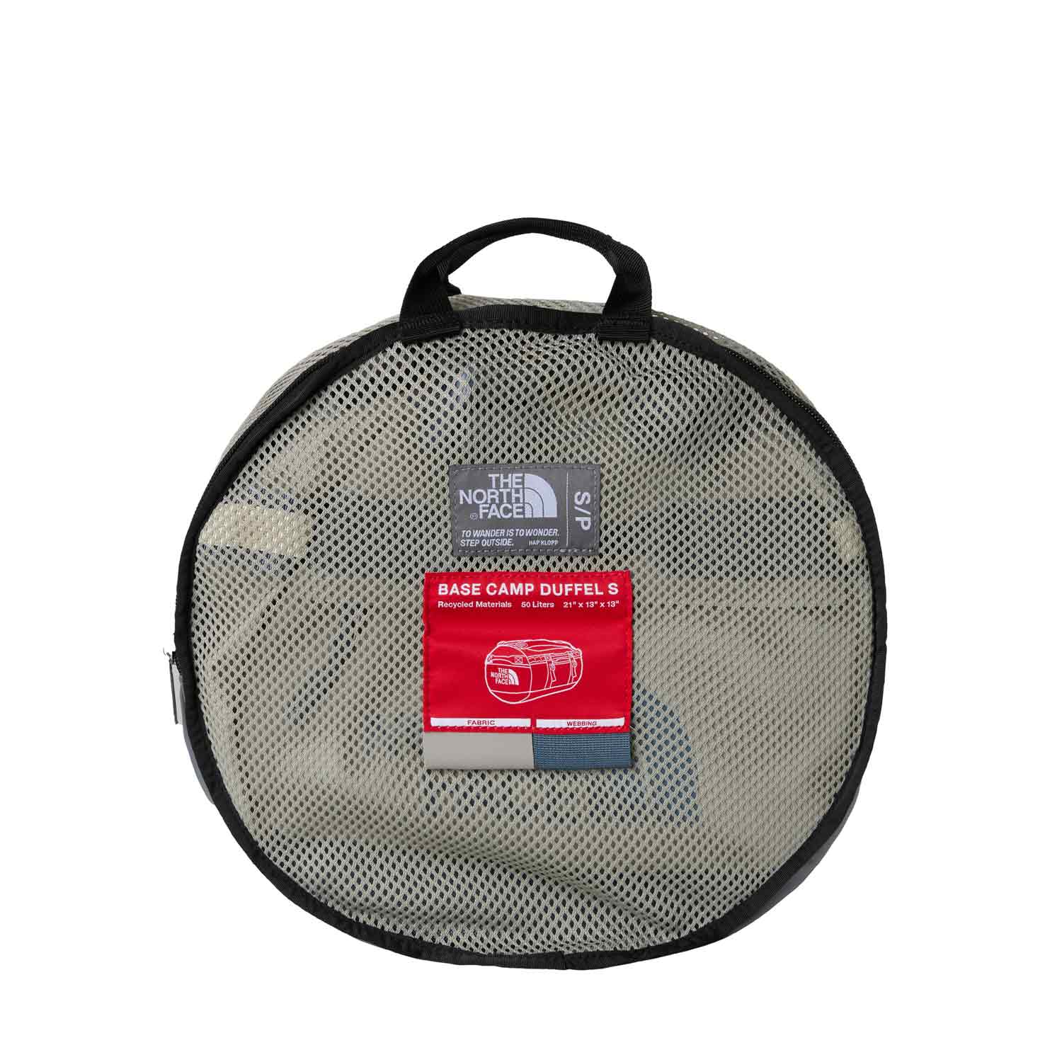 The North Face Reisetasche/Rucksack Base Camp Duffel S Stone Slab/Granite Grey Abbildung 3