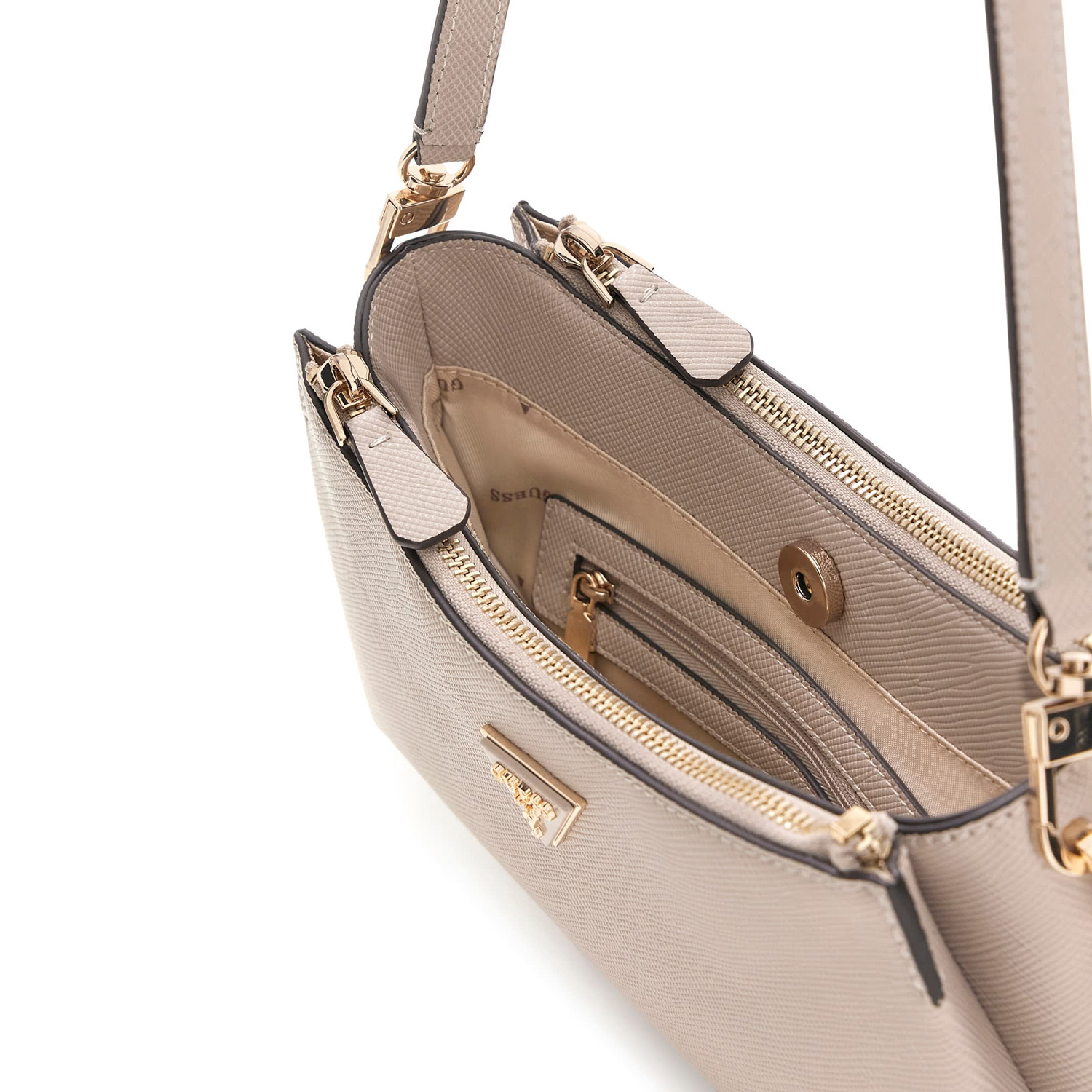 GUESS Umhängetasche Noelle II 3 Taupe Abbildung 5