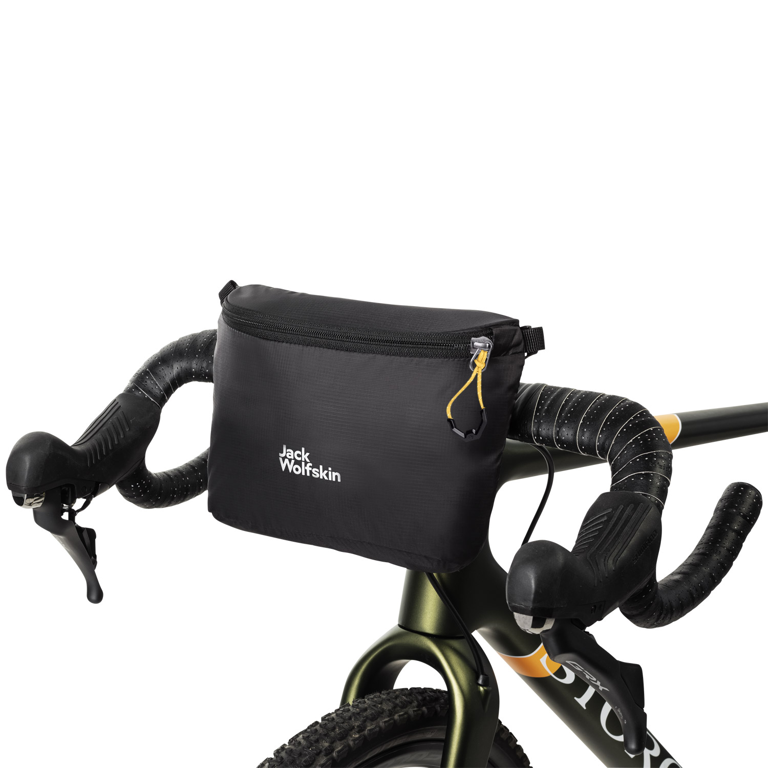 Jack Wolfskin Lenker-Fahrradtasche Morobbia Speedster 2in1 flash black