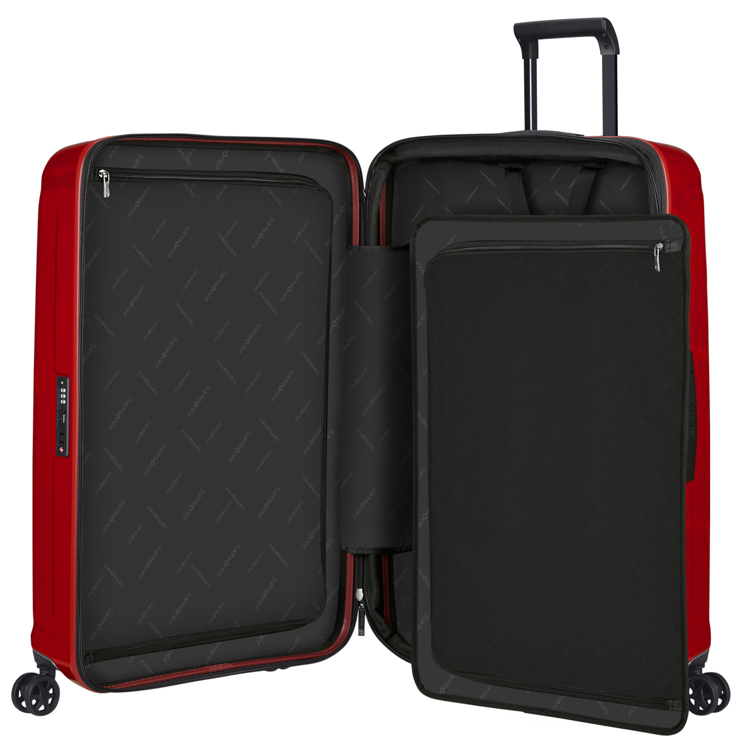 Samsonite 4-Rad Trolley 69cm erw. Nuon metallic red Abbildung 7