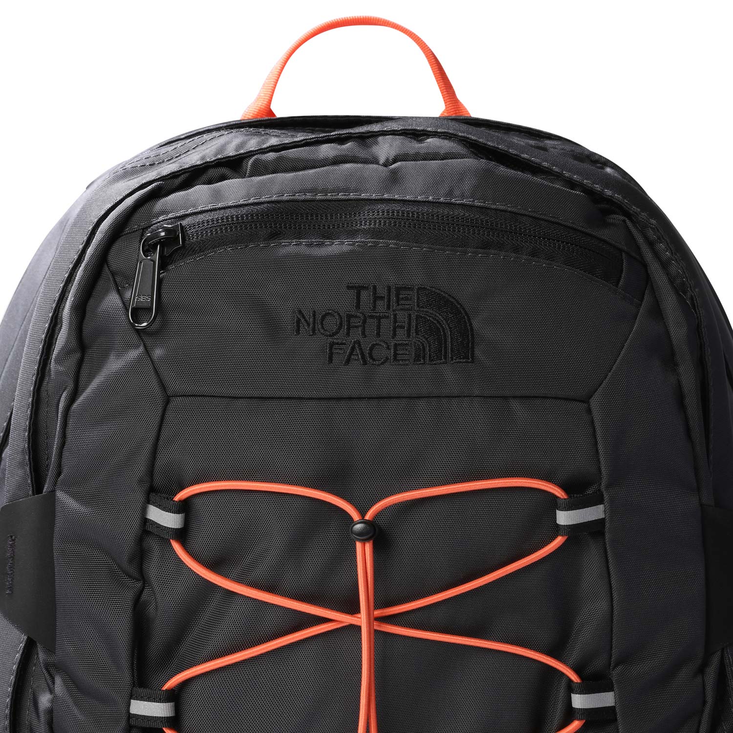 The North Face Rucksack Version 23/24 Borealis Classic Asphalt Grey-Retro Orange