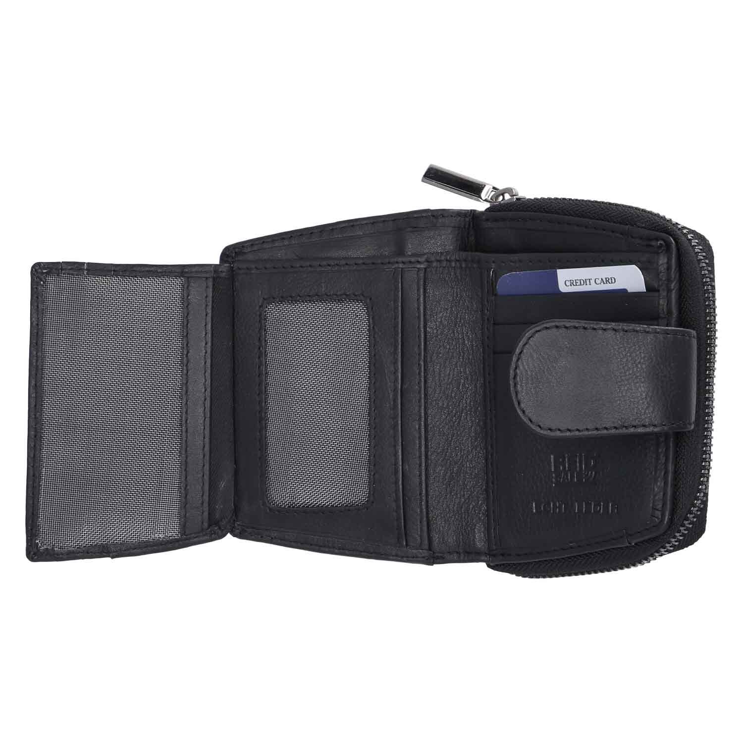 The Skandinavian Brand Damen Börse Cow Nappa  schwarz Abbildung 5 The Skandinavian Brand Damen Börse Cow Nappa  schwarz Abbildung 5