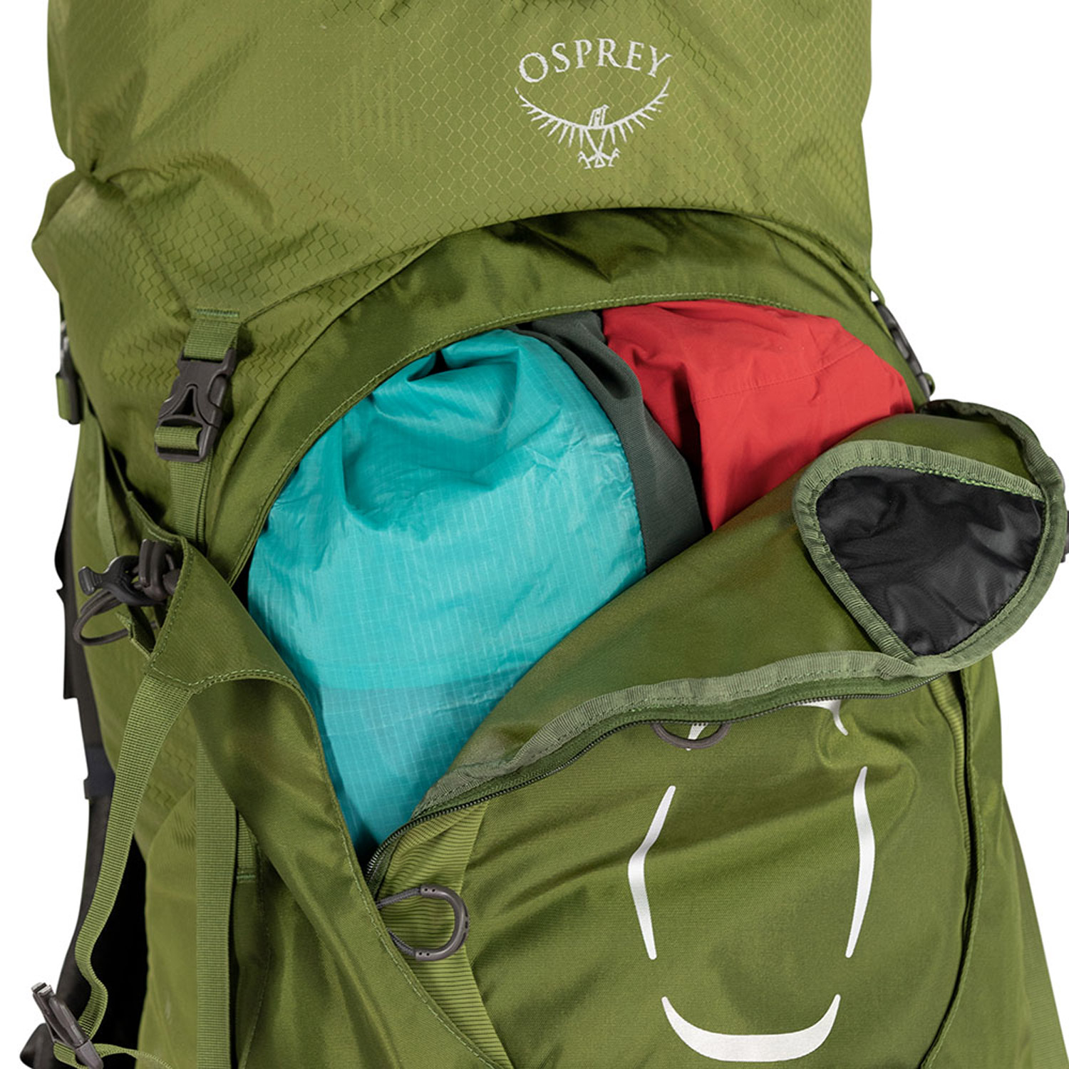 OSPREY Wander/Trekkingrucksack S/M Aether 55 garlic mustard green Abbildung 4