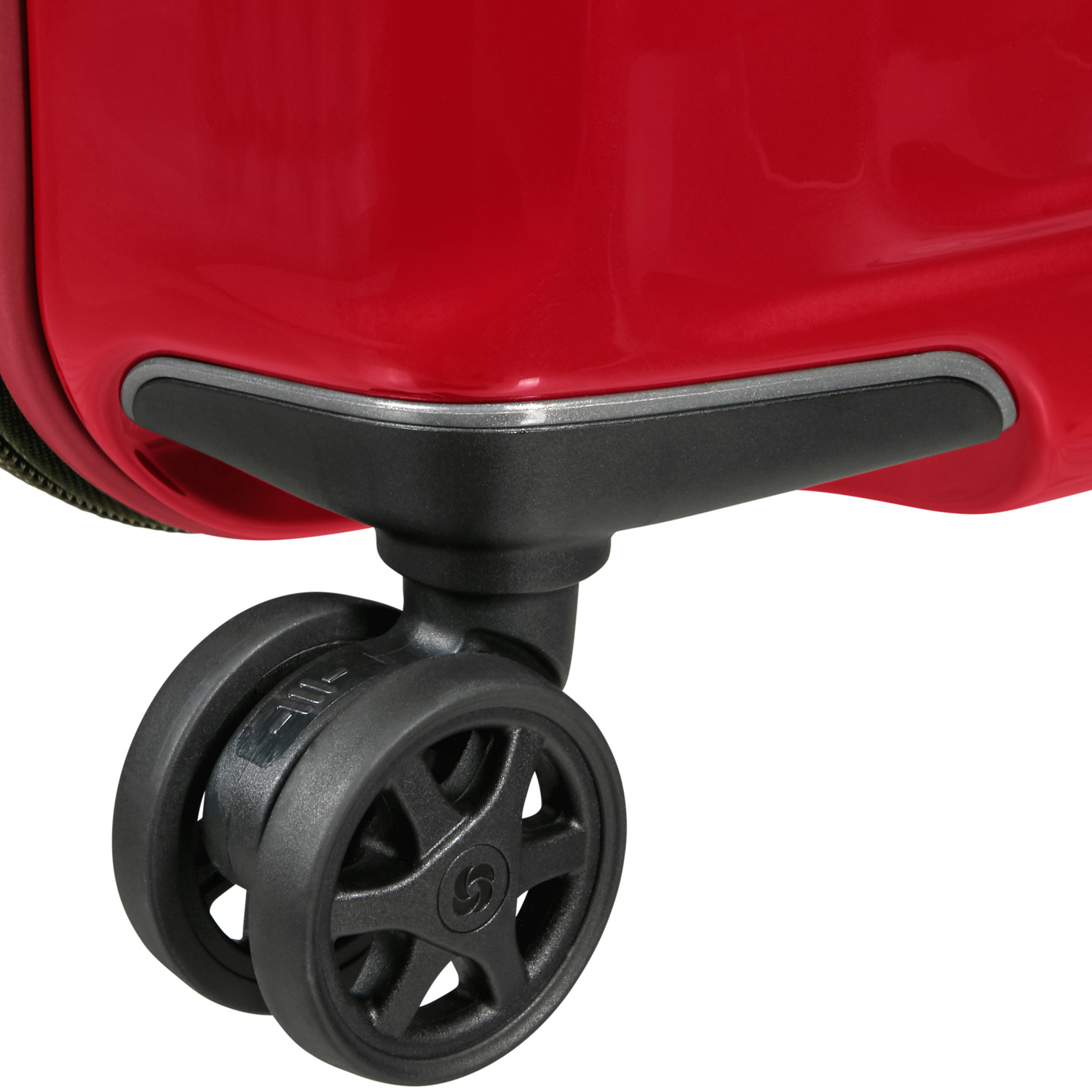 Samsonite Trolley mit 4 Rollen 55cm EXP. Nuon metallic red