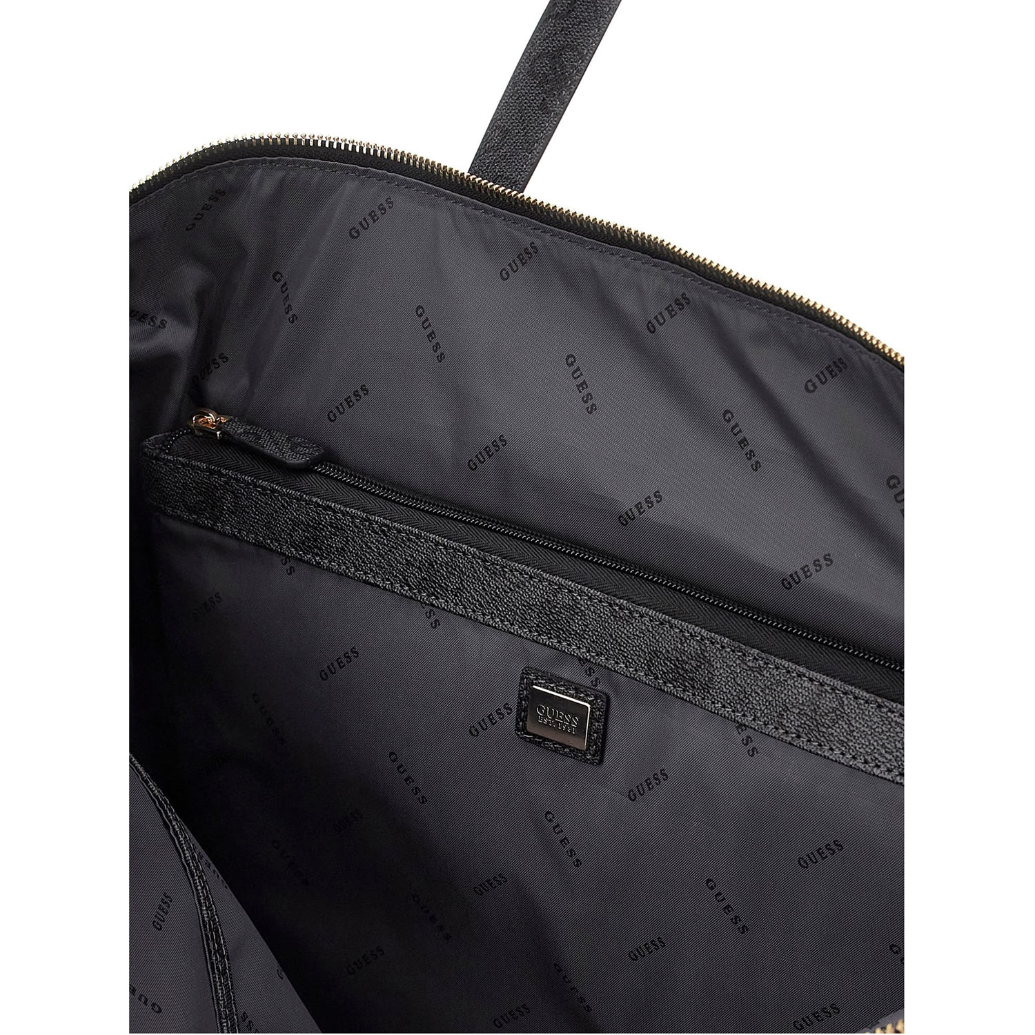 GUESS Weekender Shopper Latona Coal Logo Abbildung 2