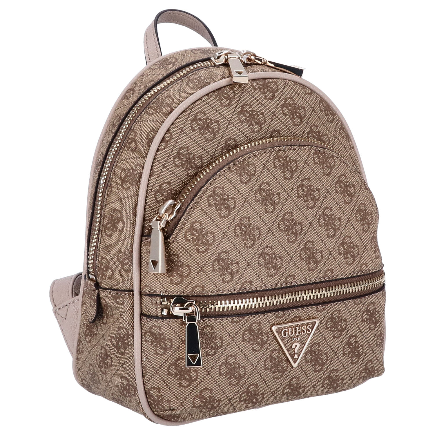 GUESS Damen Cityrucksack Manhattan Latte Logo Abbildung 5