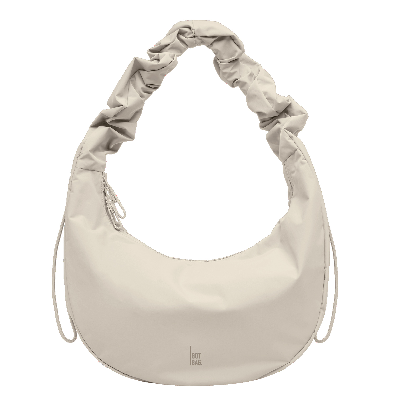 Got Bag Umhängetasche Ruffle Moon Bag monochrome soft shell Abbildung 1