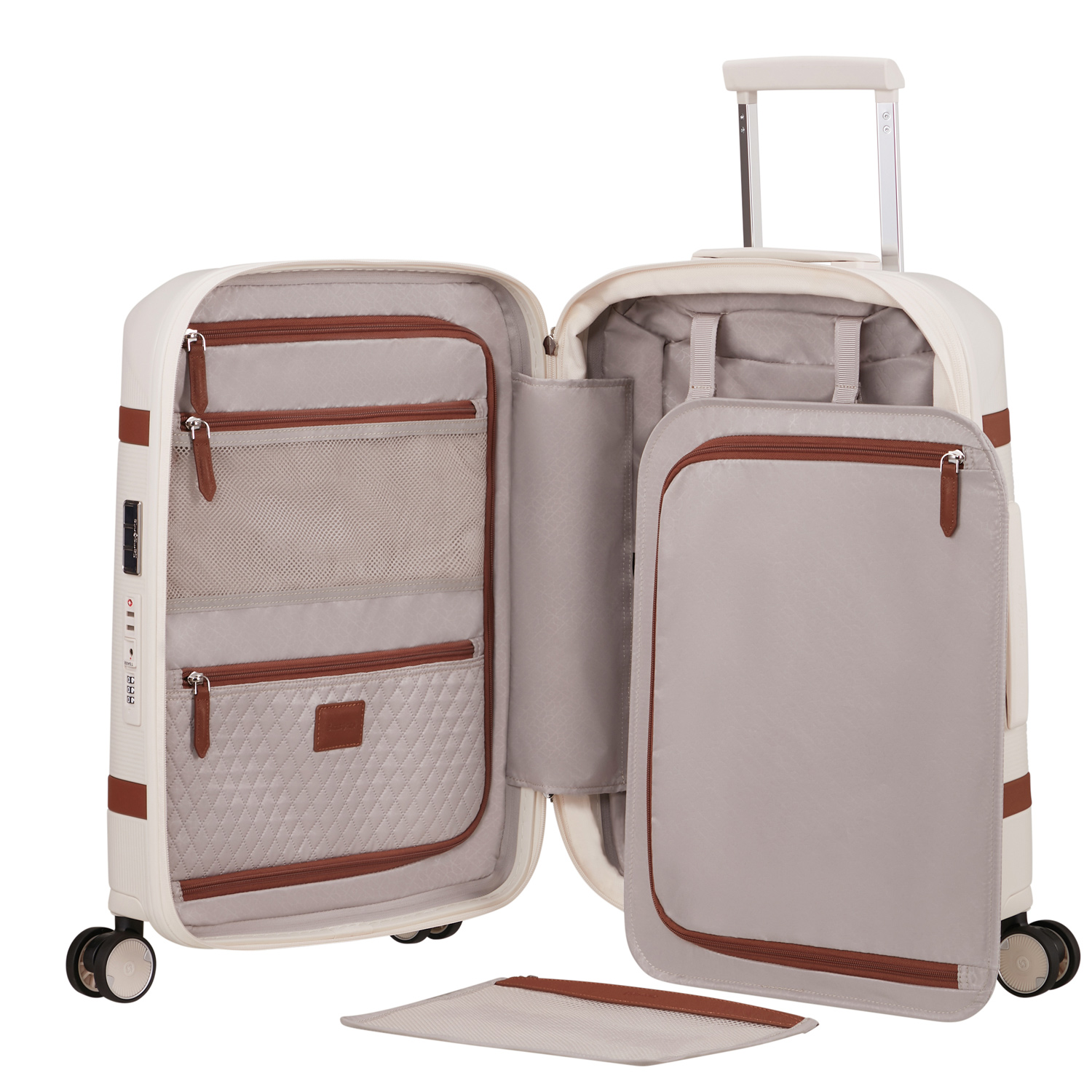 Samsonite 4-Rad Trolley 55/20 erweiterbar Image Ivory Abbildung 7