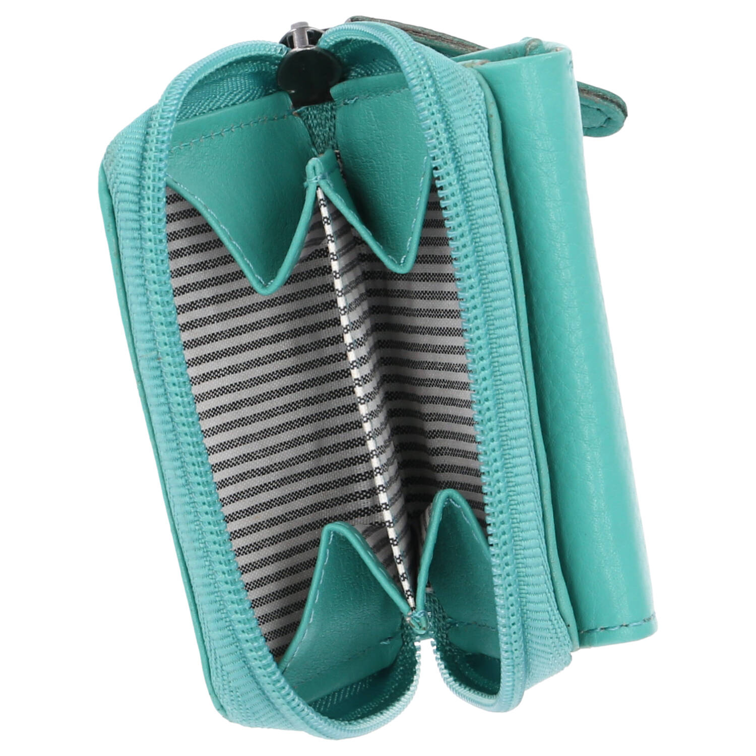 The Skandinavian Brand Damen Leder Geldbörse  turquise Abbildung 3