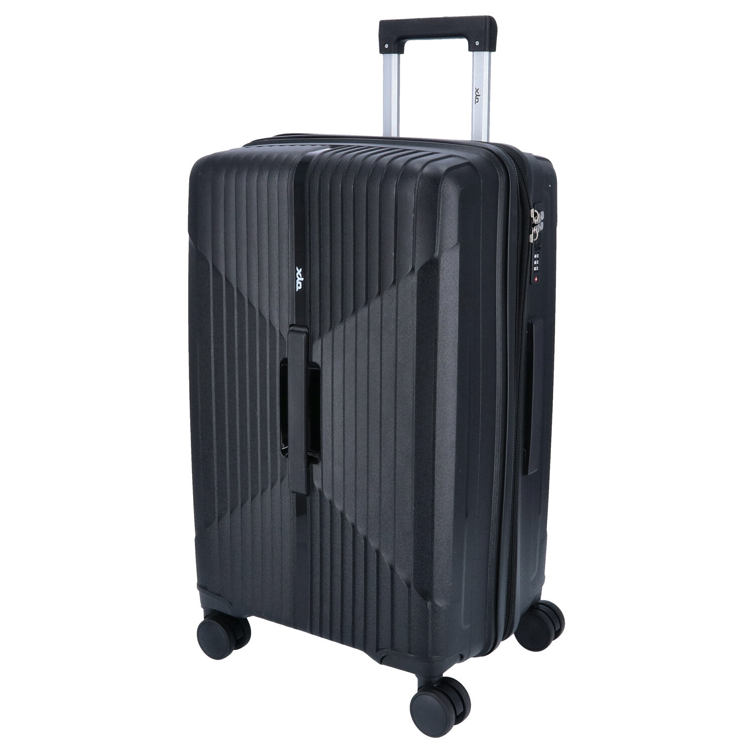 DYX 4 Rollen Trolley 3er Set S/M/L New York schwarz Abbildung 3