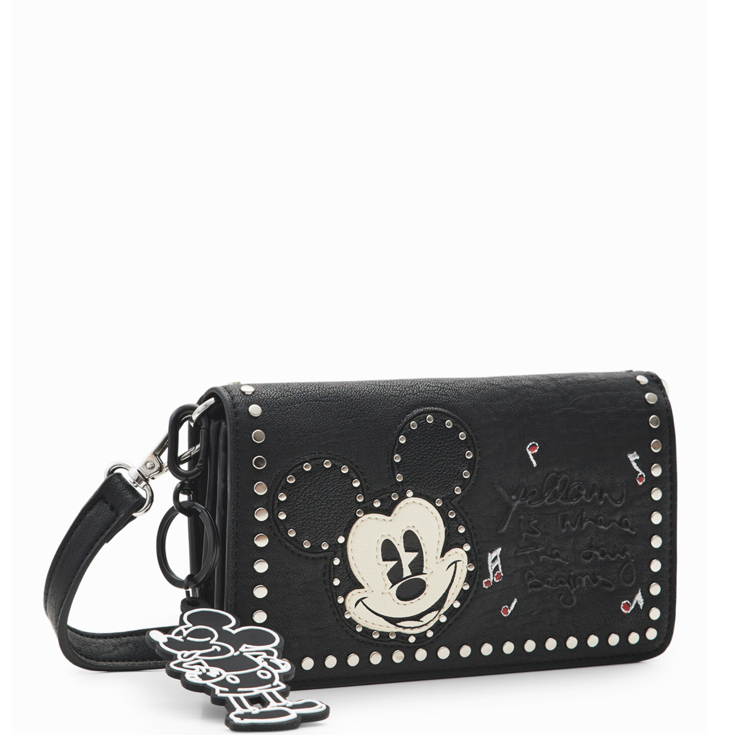 Desigual Clutch Minitasche Mickey Rock Magda Black