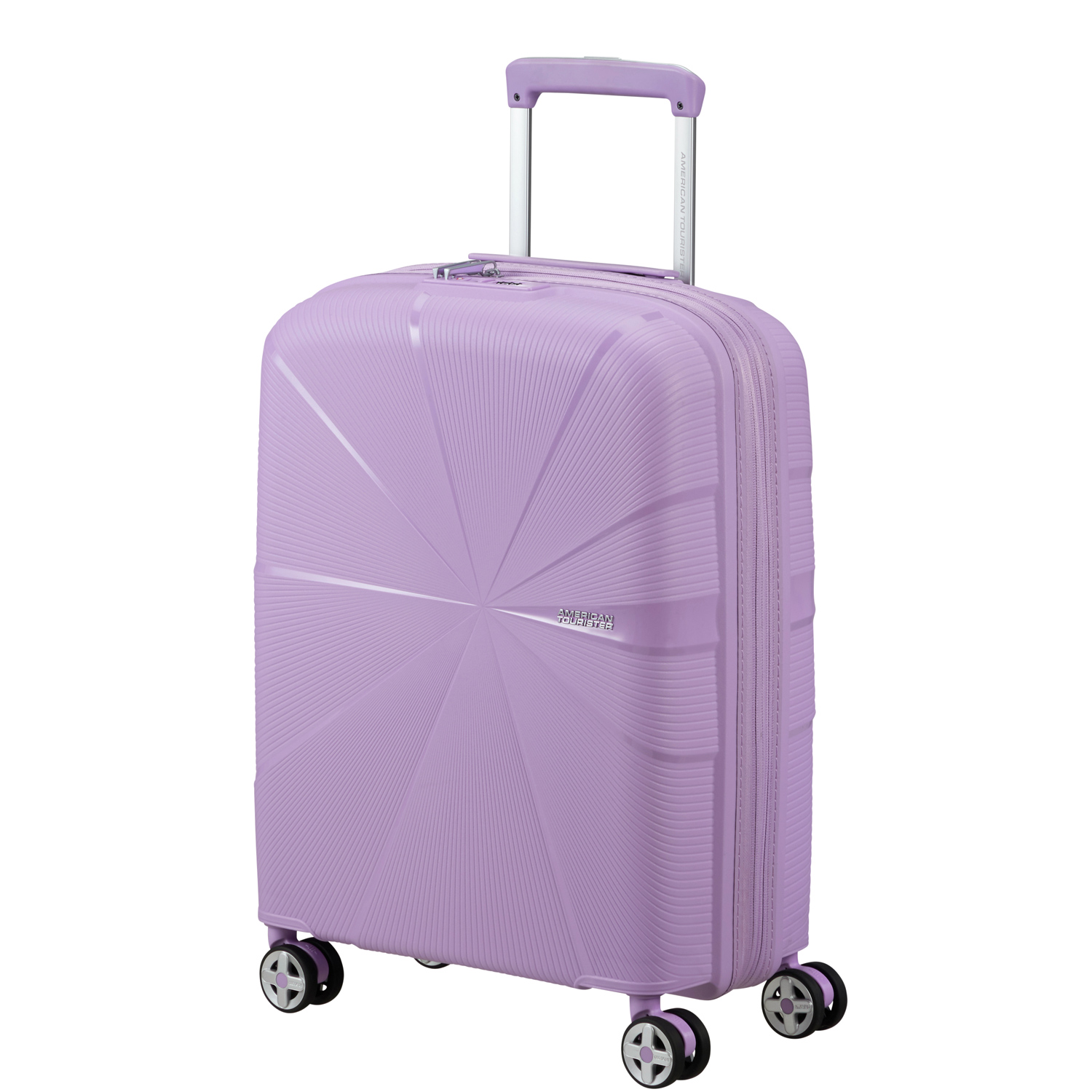 American Tourister Koffer mit 4 Rollen 55cm EXP. StarVibe digital lavender