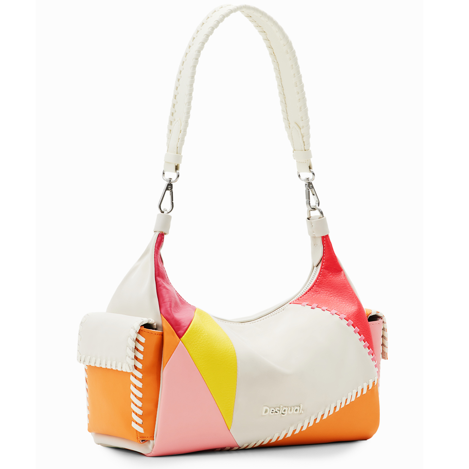 Desigual Damen Schultertasche Mundi Brasilia tutti fruti