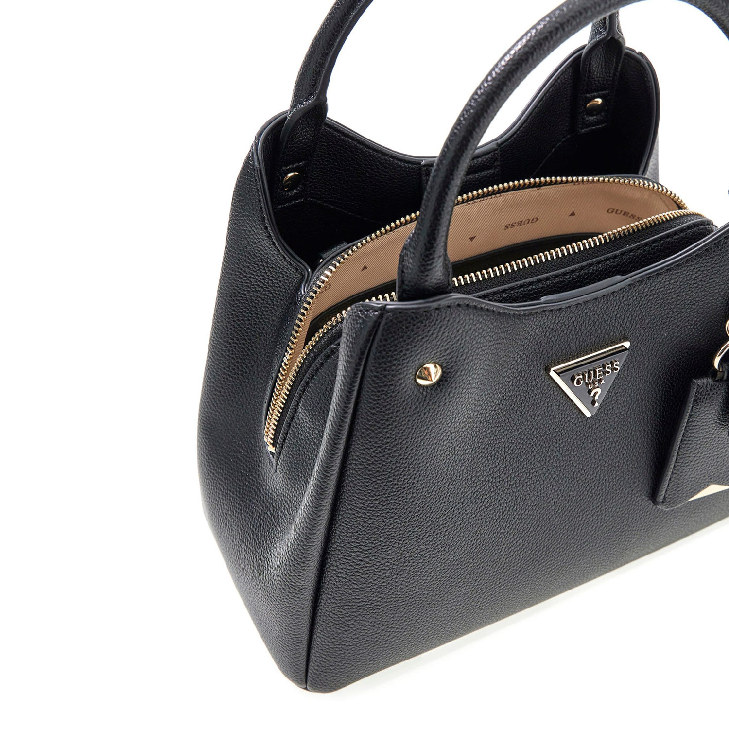 GUESS Damen Handtasche Meridian II Black Abbildung 5