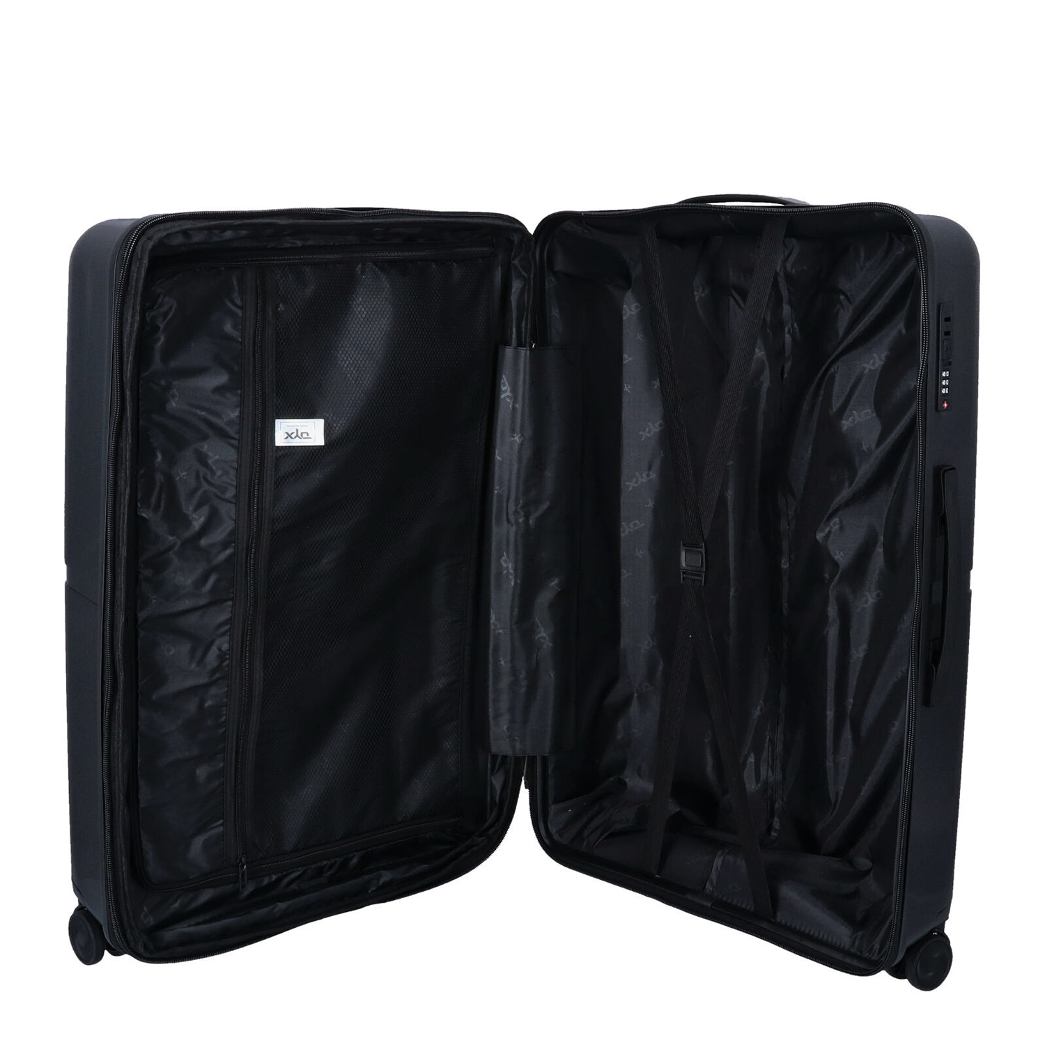DYX 4 Rollen Trolley 3er Set S/M/L Paris schwarz Abbildung 5