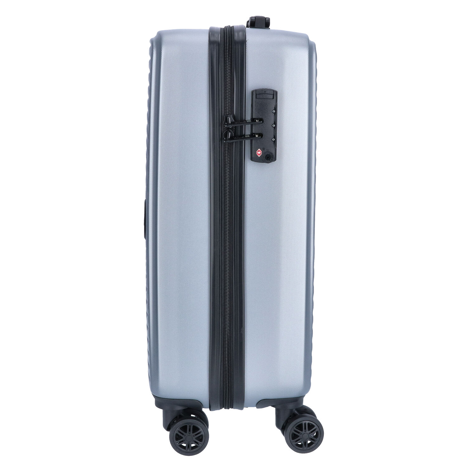 TheTrueC 4-Rad Trolley 55cm "Kingston" Kingston silber