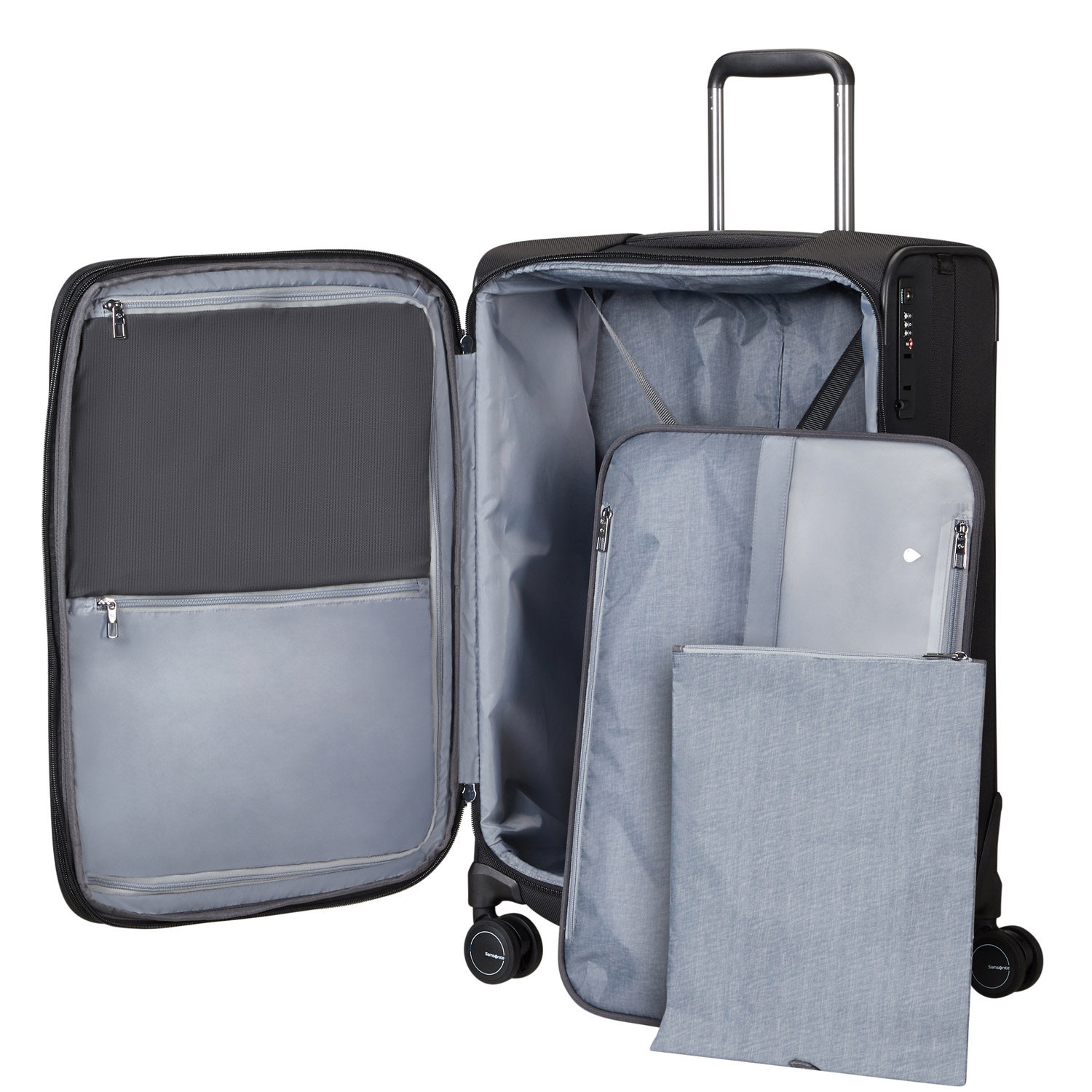 Samsonite 4-Rad Trolley 68/25 EXP. Spectrolite 3.0 TRVL Black Abbildung 7