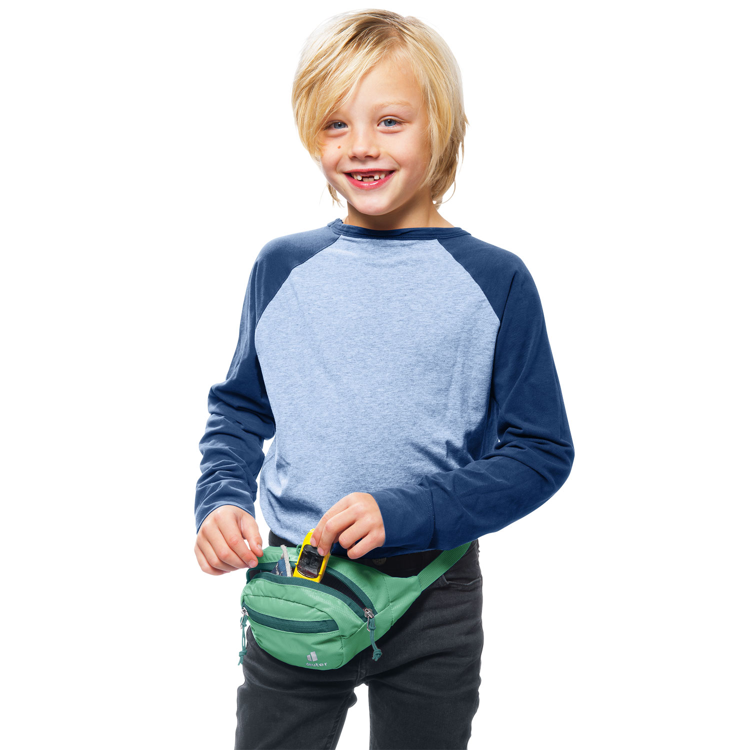 Deuter Kinder Gürteltasche Junior Belt spearmint