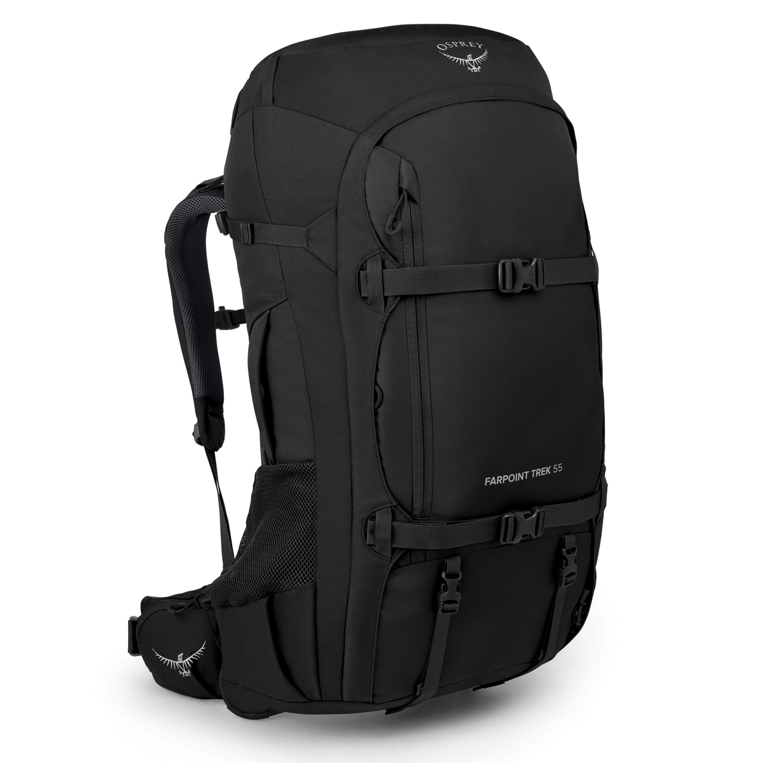 OSPREY Trekking-Wander Rucksack Farpoint Trek Pack 55 Black