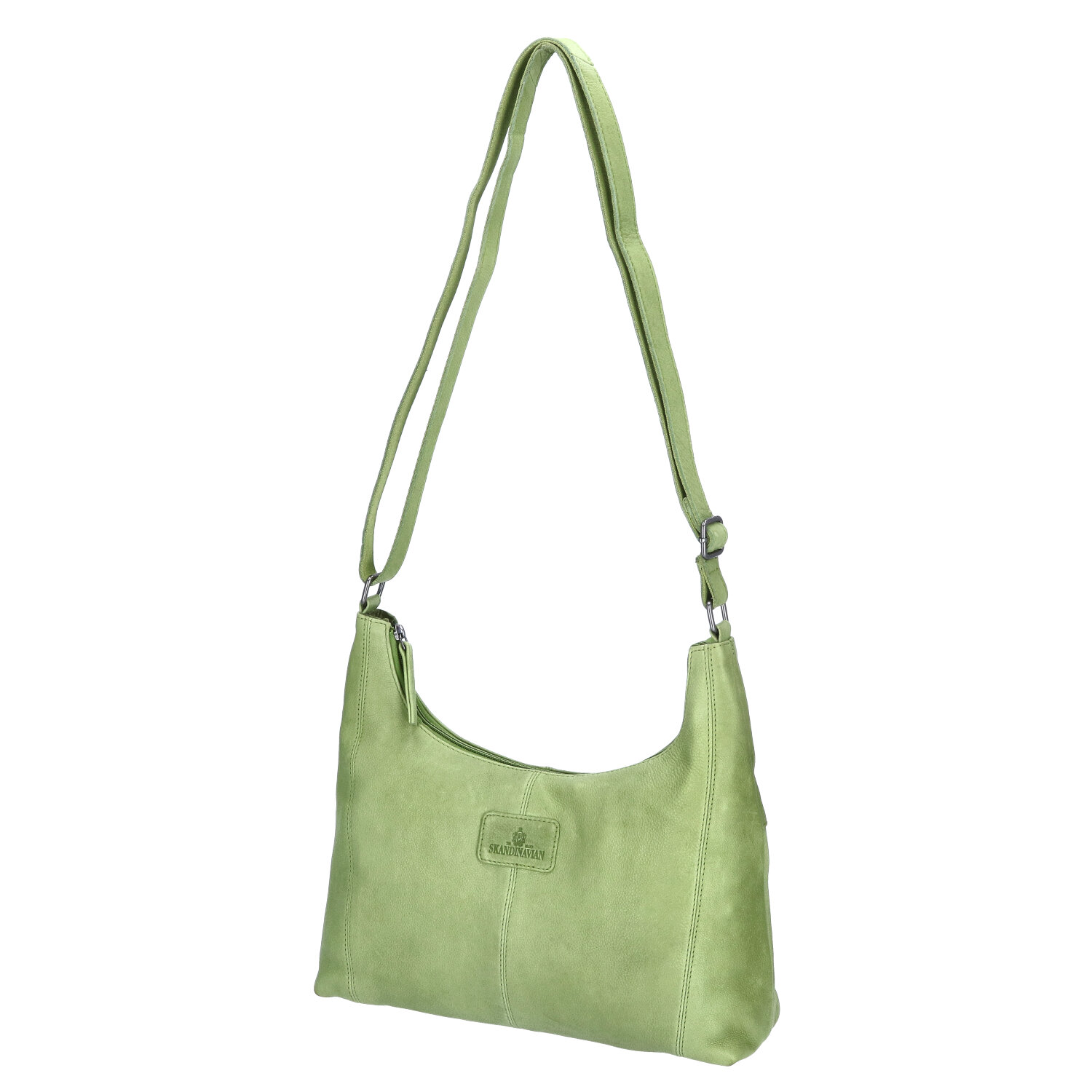 The Skandinavian Brand Leder Umhängetasche - Green Abbildung 5