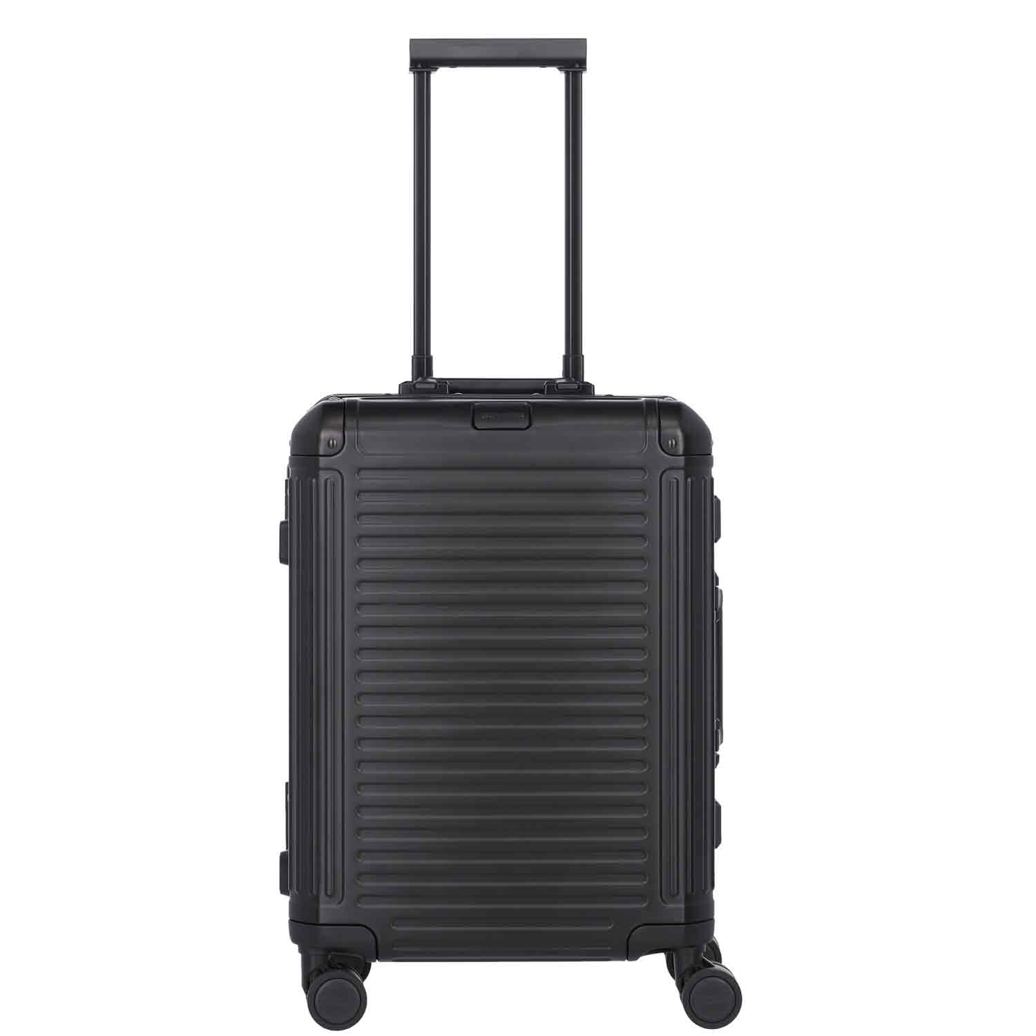 Travelite Aluminium Trolley 4 Rollen S NEXT schwarz