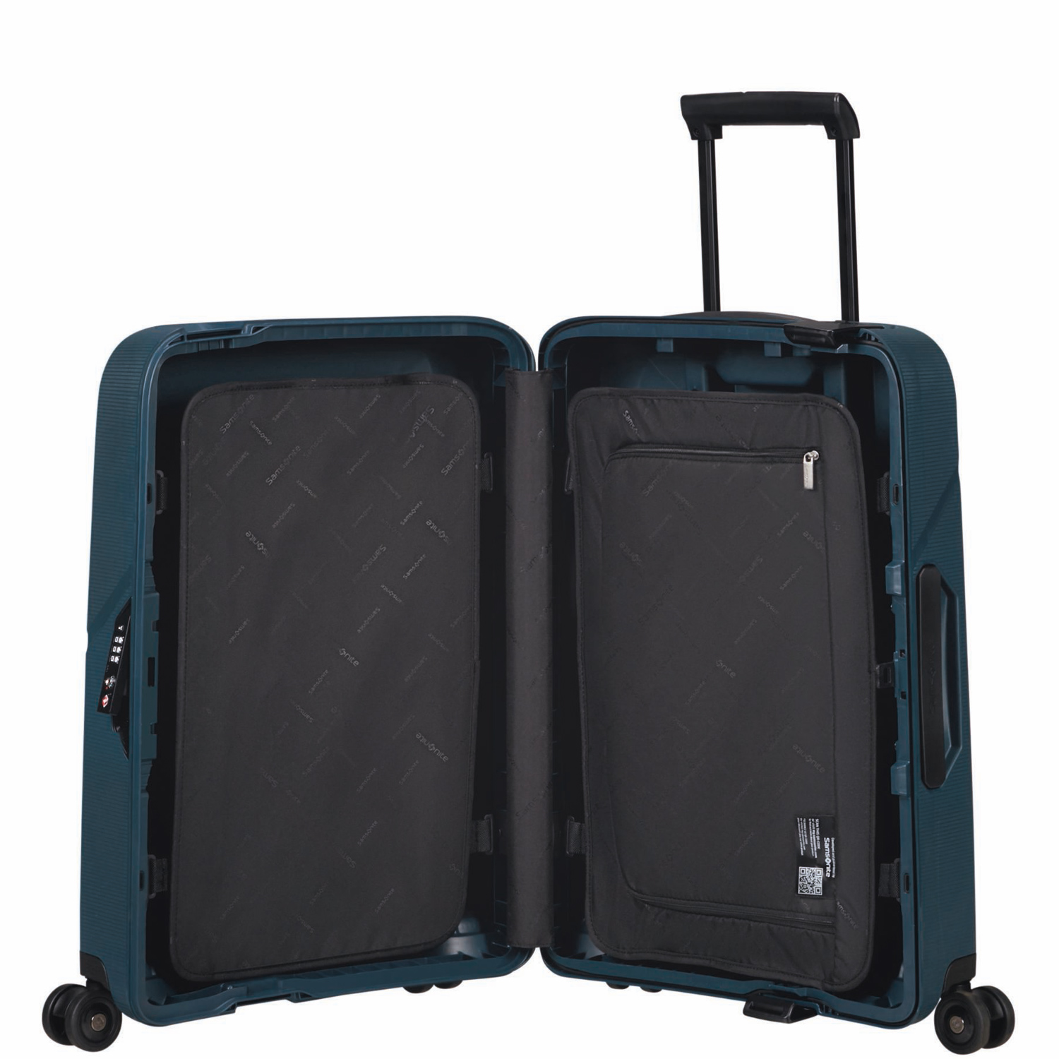 Samsonite 4-Rad Trolley 55cm Magnum Eco midnight blue