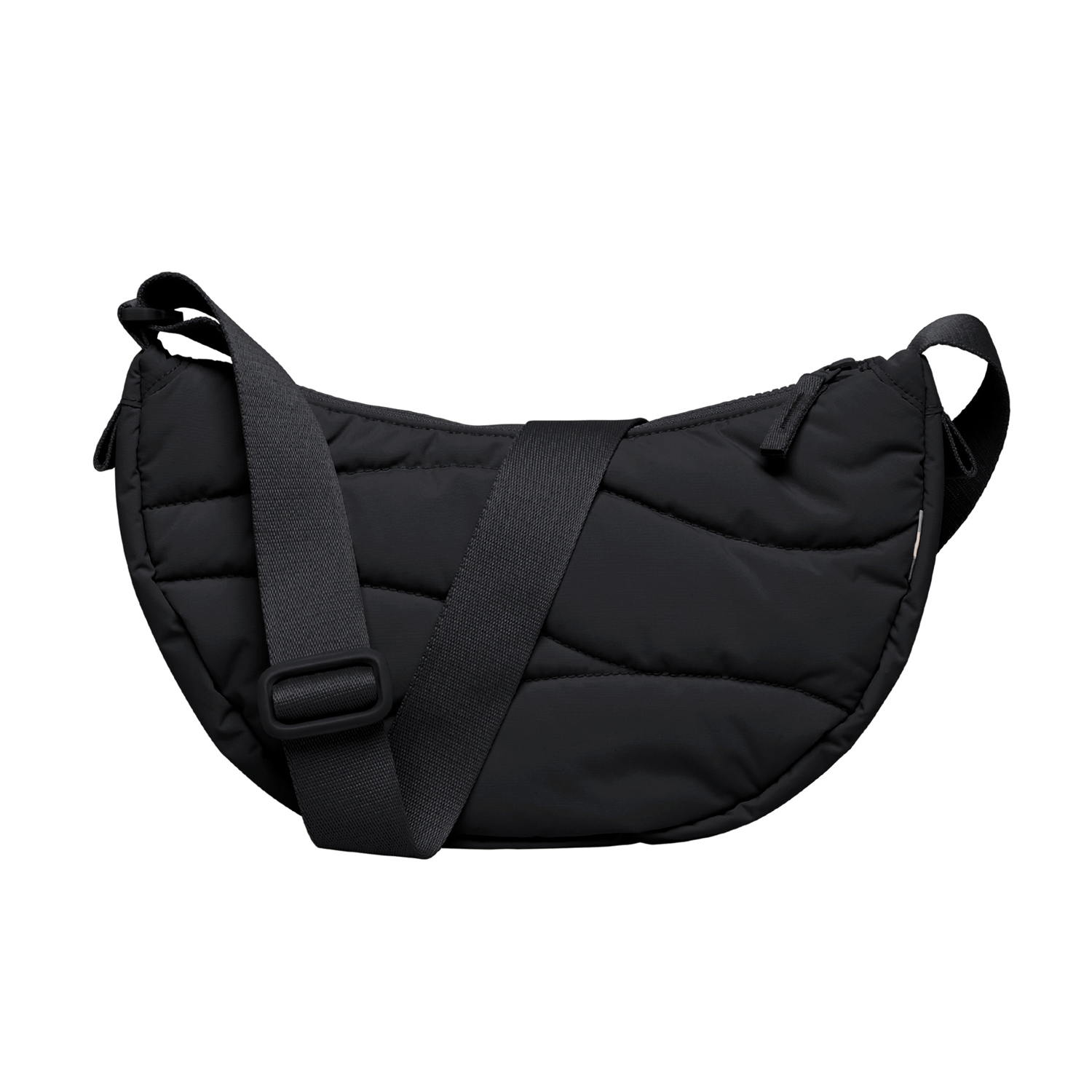Got Bag Umhängetasche WAVY PUFFER MOON BAG Black Abbildung 2