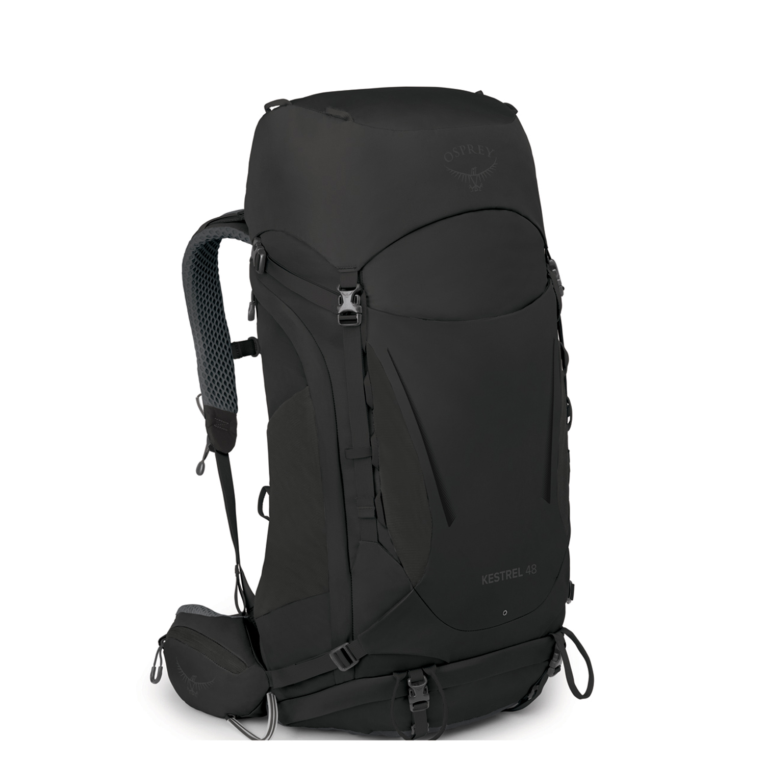 OSPREY Wanderrucksack L/XL Kestrel 48 Black Abbildung 1