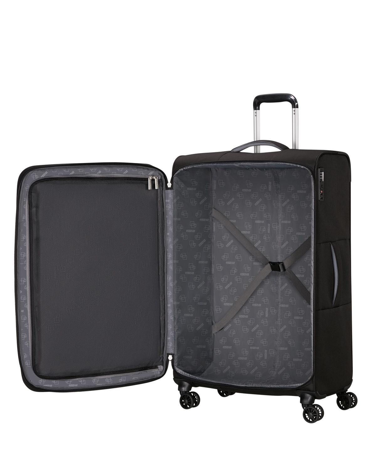 American Tourister Trolley mit 4 Rollen 78,5 cm Cloudrider Jet Black Abbildung 6
