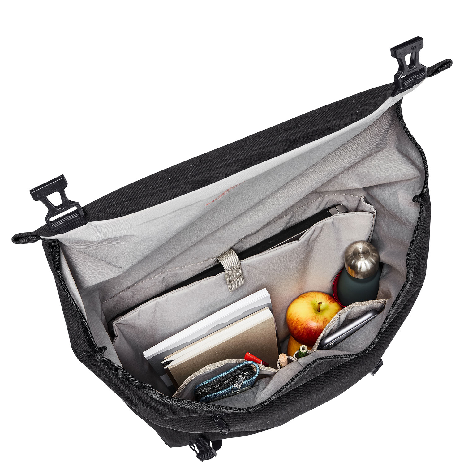 Vaude City-Fahrradtasche L Augsburg IV Black Abbildung 4