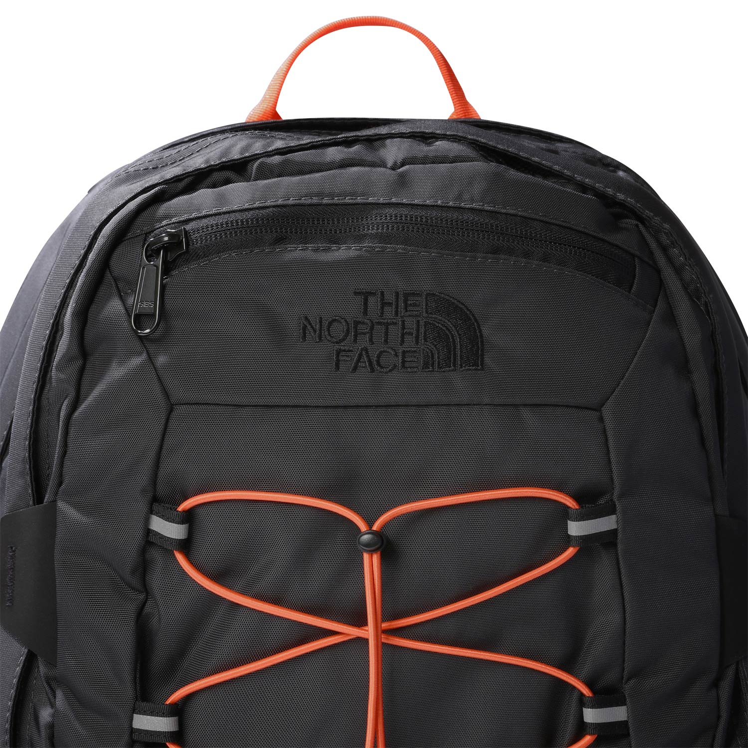 The North Face Rucksack Version 24/25 Borealis Classic Asphalt Grey-Retro Orange