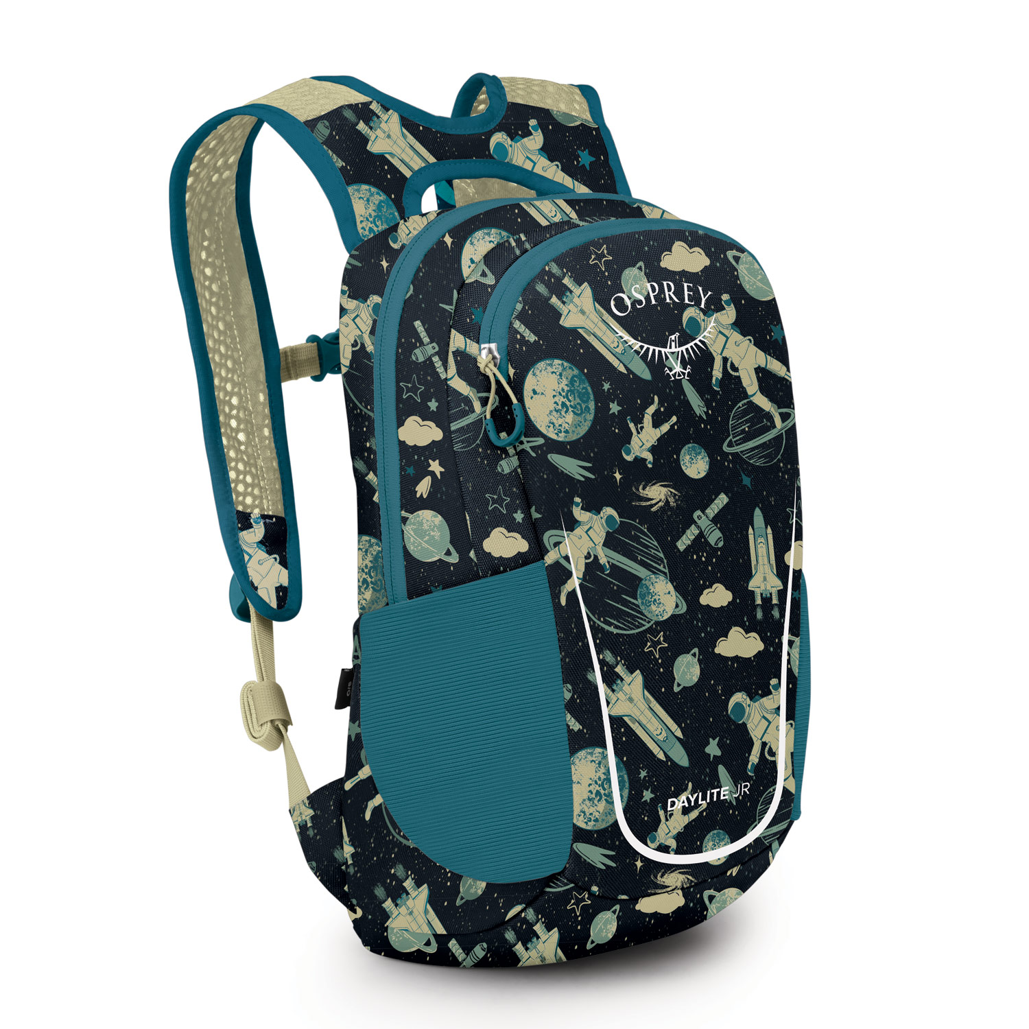 OSPREY Kinderrucksack Daylite Jr. Space Travel Print/Antique Blue