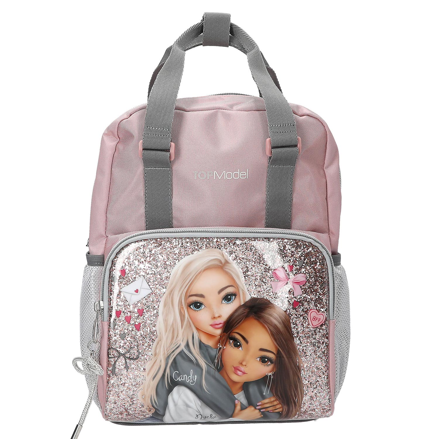 Depesche Kinder Rucksack TOPModel MY BFF 11-Grau Abbildung 1