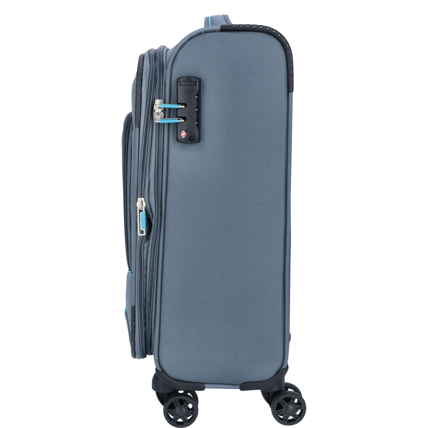 TheTrueC 4-Rad Trolley 55cm  Grey-Blue Palma grey