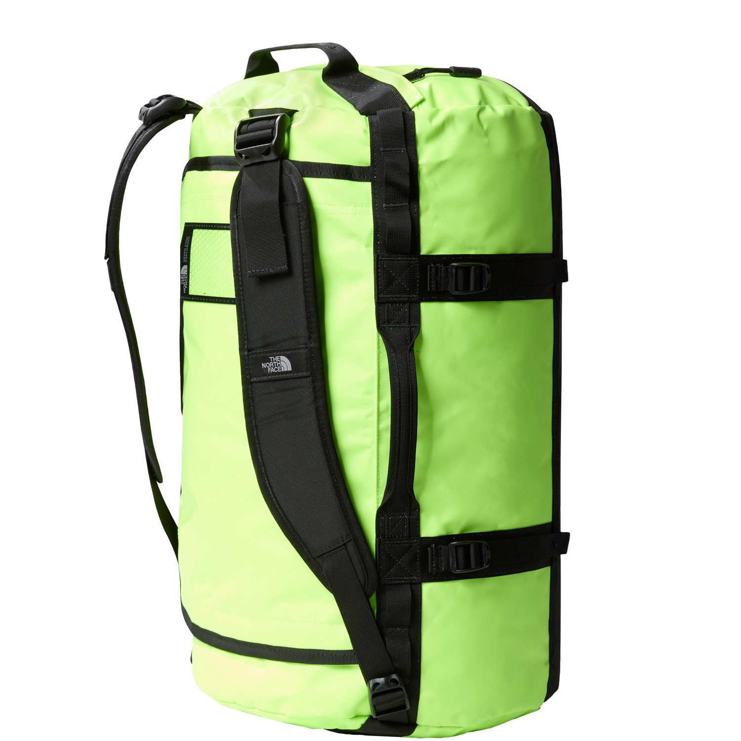 The North Face Reise/-Sporttasche Rucksack Base Camp Duffel S Safety Green-TNF Black