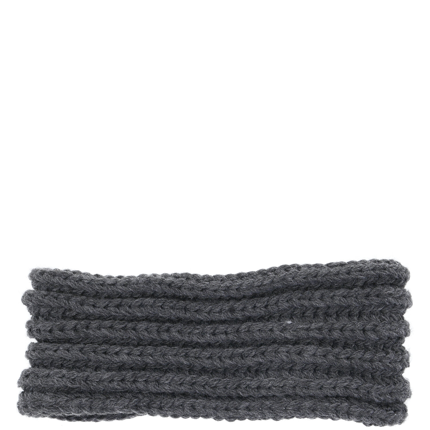 Antonio Damen Strick Stirnband mit Fleece - dark grey Abbildung 2