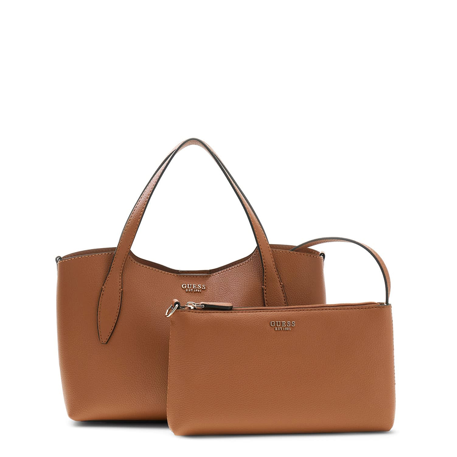 GUESS Damen Handtasche Melody 2 in 1 caramel Abbildung 1