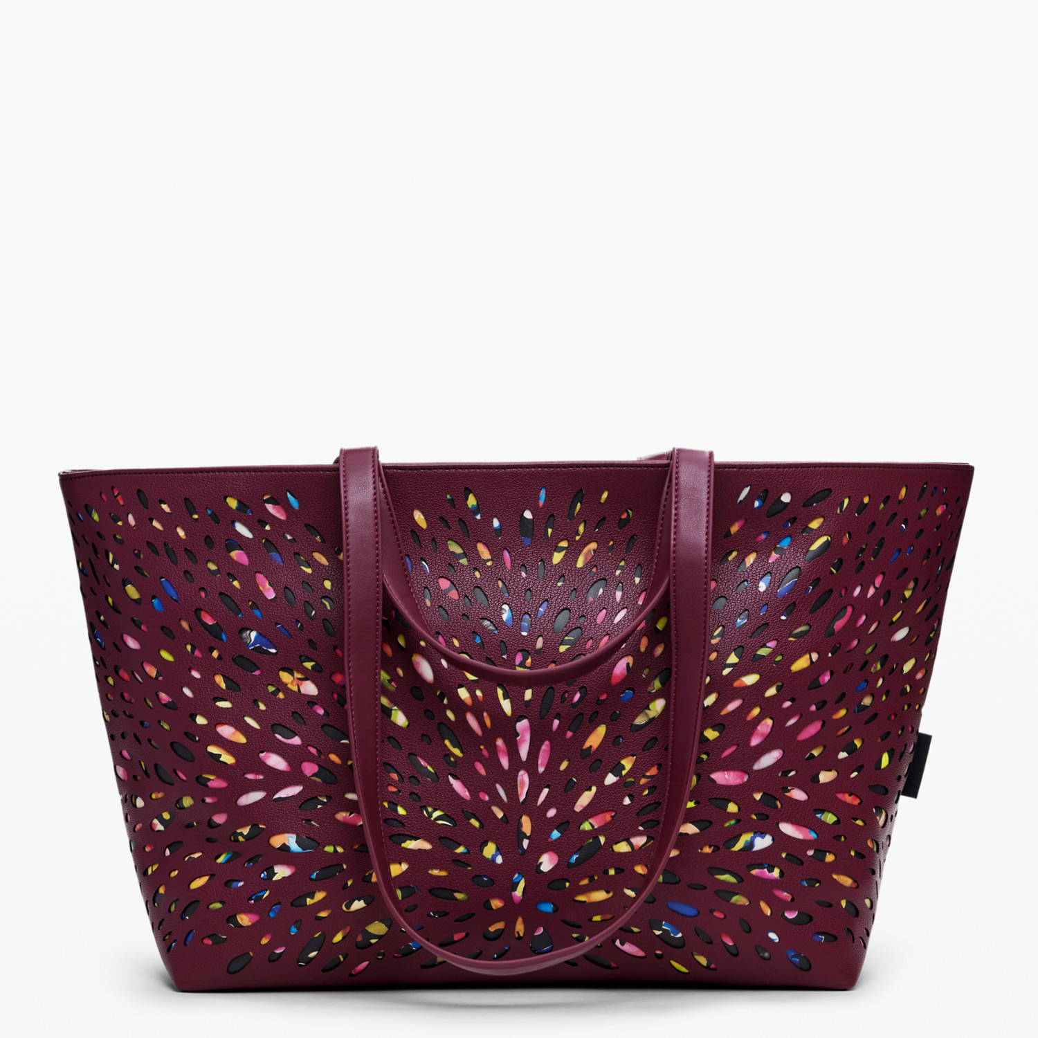 Desigual Shopper Handtasche Blackwell Cahuil Granate