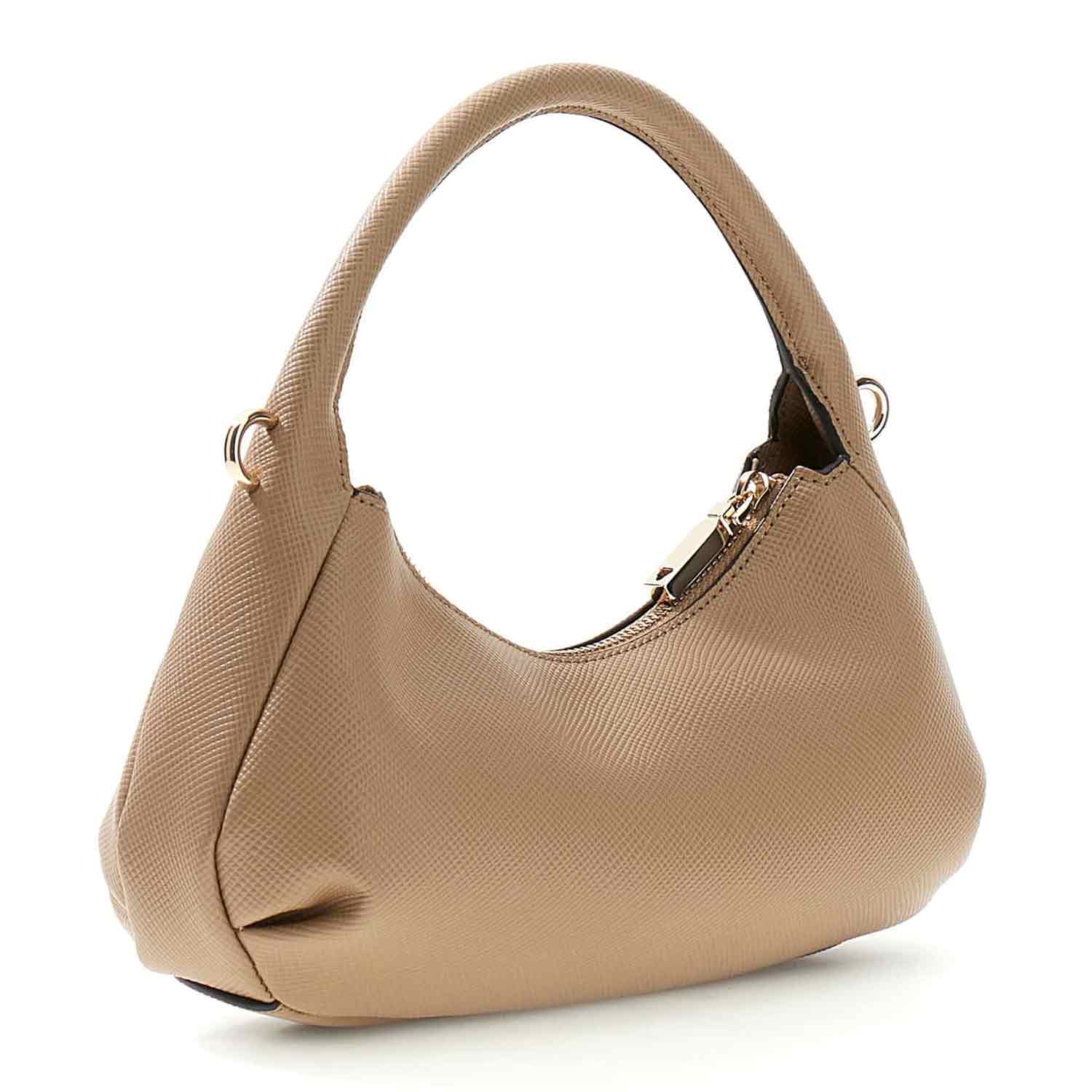 GUESS Handtasche Gilda Mini Hobo beige Abbildung 2