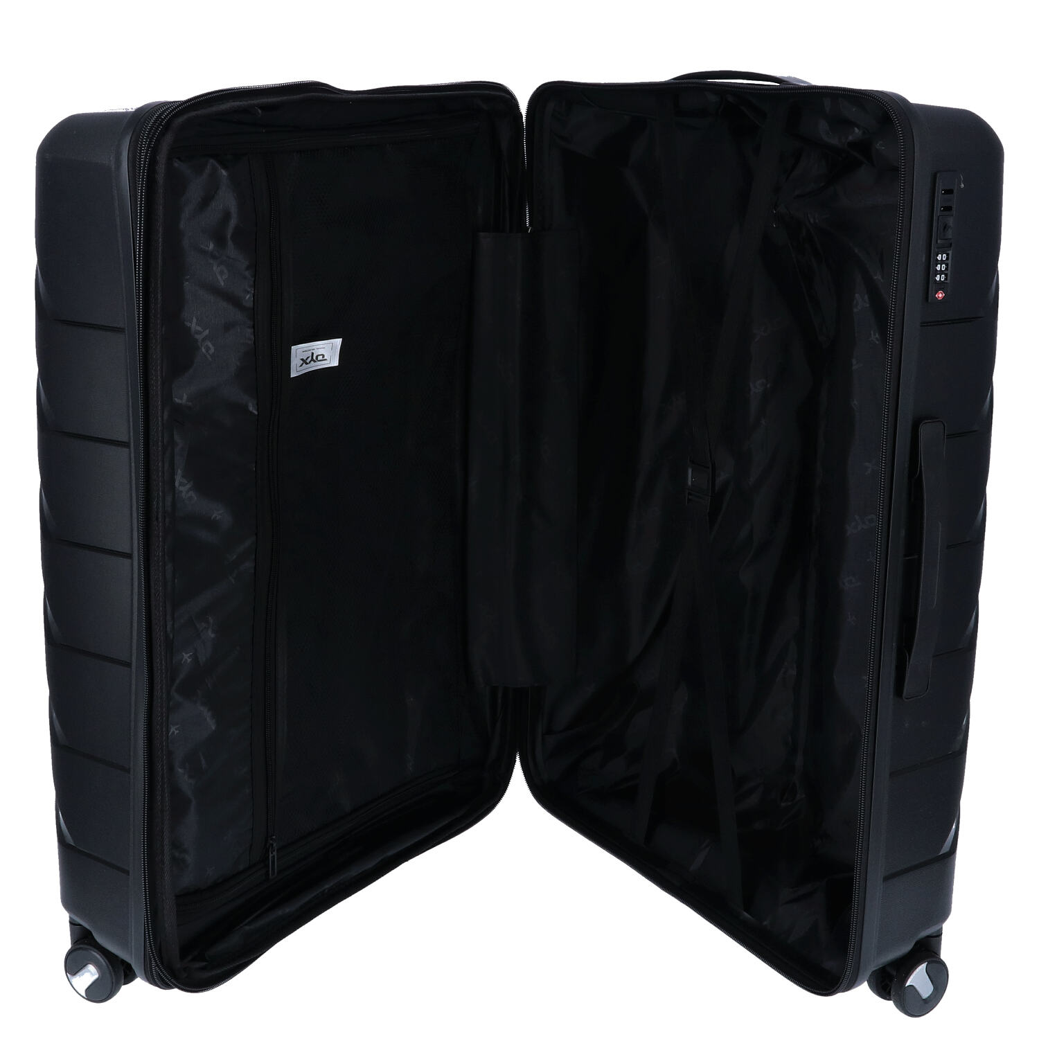 DYX 4 Rollen Trolley 3er Set S/M/L Washington schwarz Abbildung 6